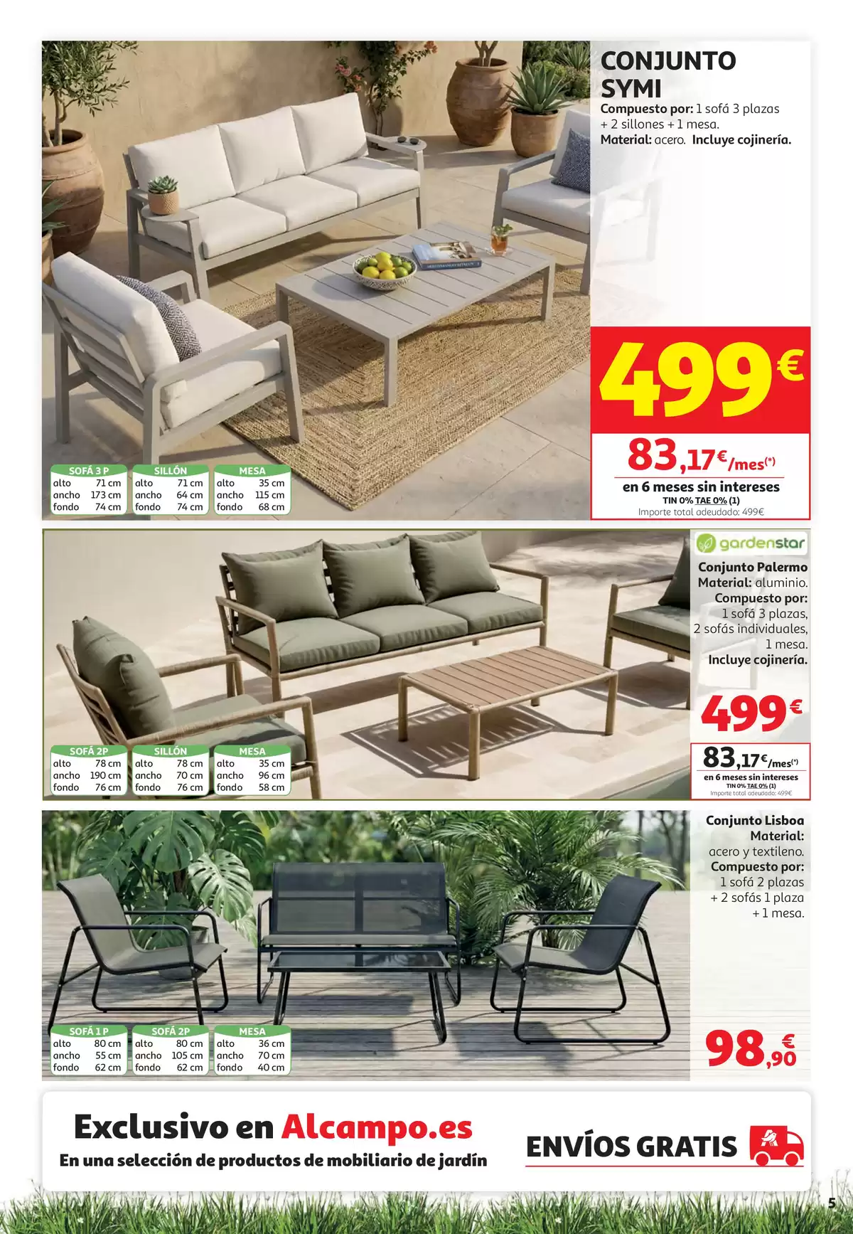 Ofertas de Alcampo Hipermercados España de 5 a 27 mayo 2026 Ofertas Aire Libre - Alcampo - España - 5 mayo 2026 – 27 mayo 2026 - Página 5