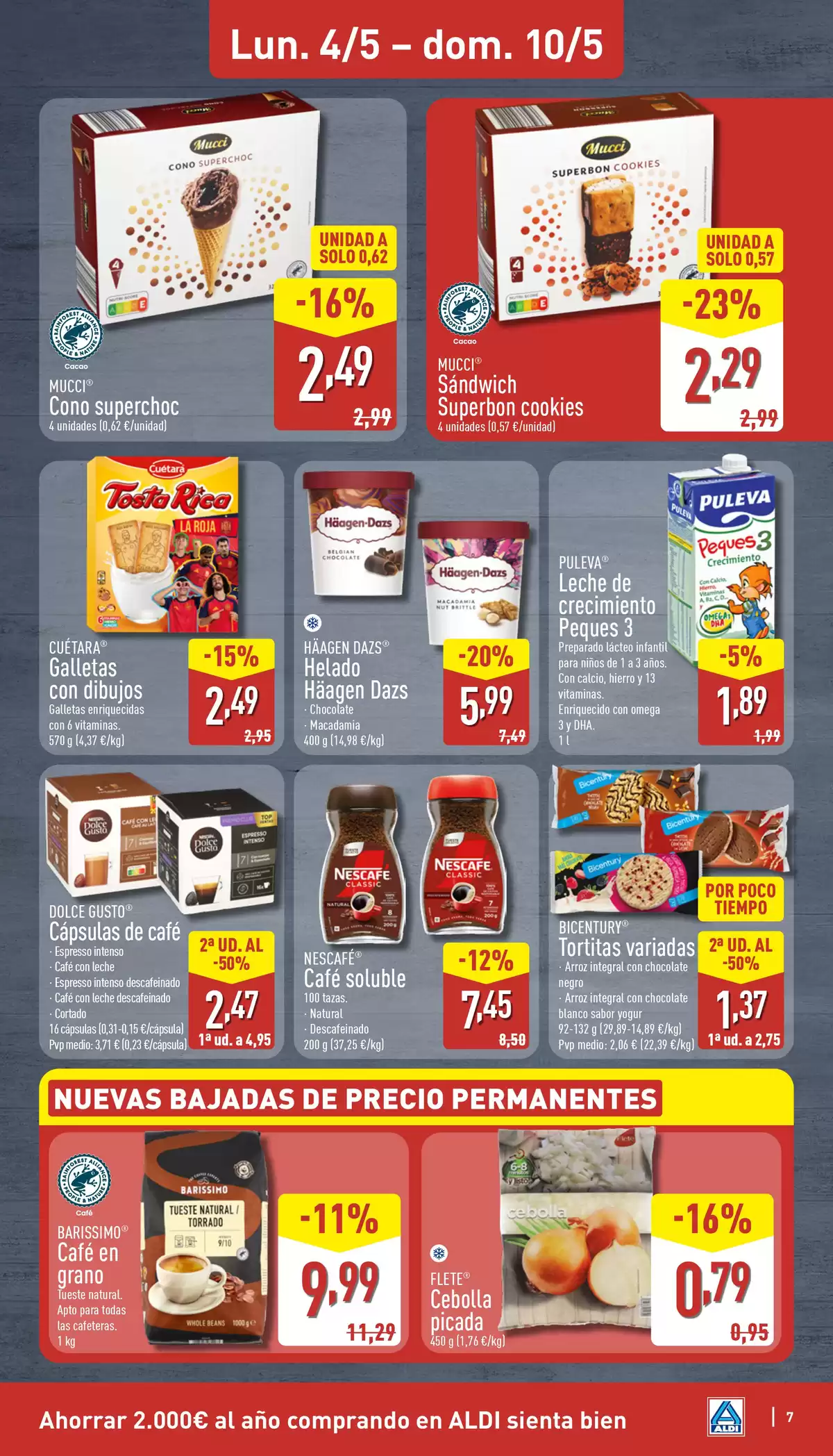 Offres ALDI Espagne de 4 à 10 mai 2026 Comme il coûte peu d'acheter bien ! - ALDI - Espagne - 4 mai 2026 – 10 mai 2026 - Page 7
