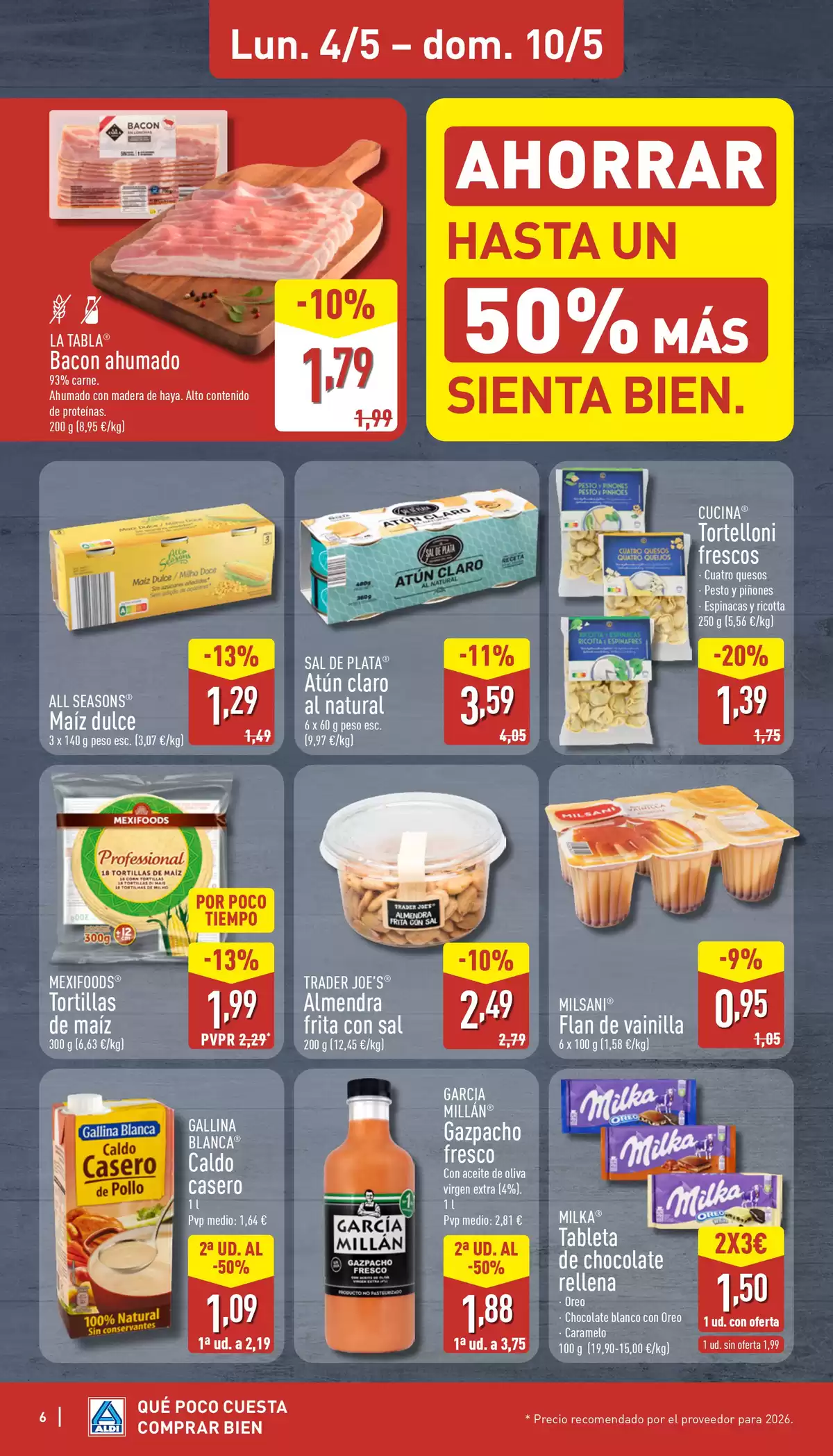 Offres ALDI Espagne de 4 à 10 mai 2026 Comme il coûte peu d'acheter bien ! - ALDI - Espagne - 4 mai 2026 – 10 mai 2026 - Page 6