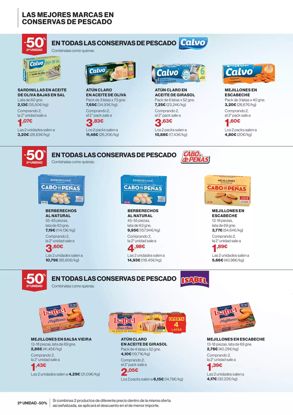Offres Hipercor Espagne de 9 avril à 5 mai 2026 Les Meilleures Marques Dans Les Conserves De Poisson - Hipercor - Espagne - 9 avril 2026 – 5 mai 2026 - Page 4