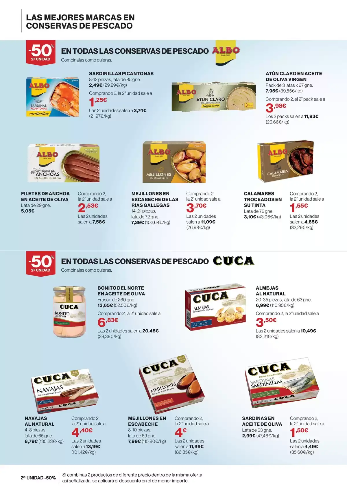 Offres Hipercor Espagne de 9 avril à 5 mai 2026 Les Meilleures Marques Dans Les Conserves De Poisson - Hipercor - Espagne - 9 avril 2026 – 5 mai 2026 - Page 2