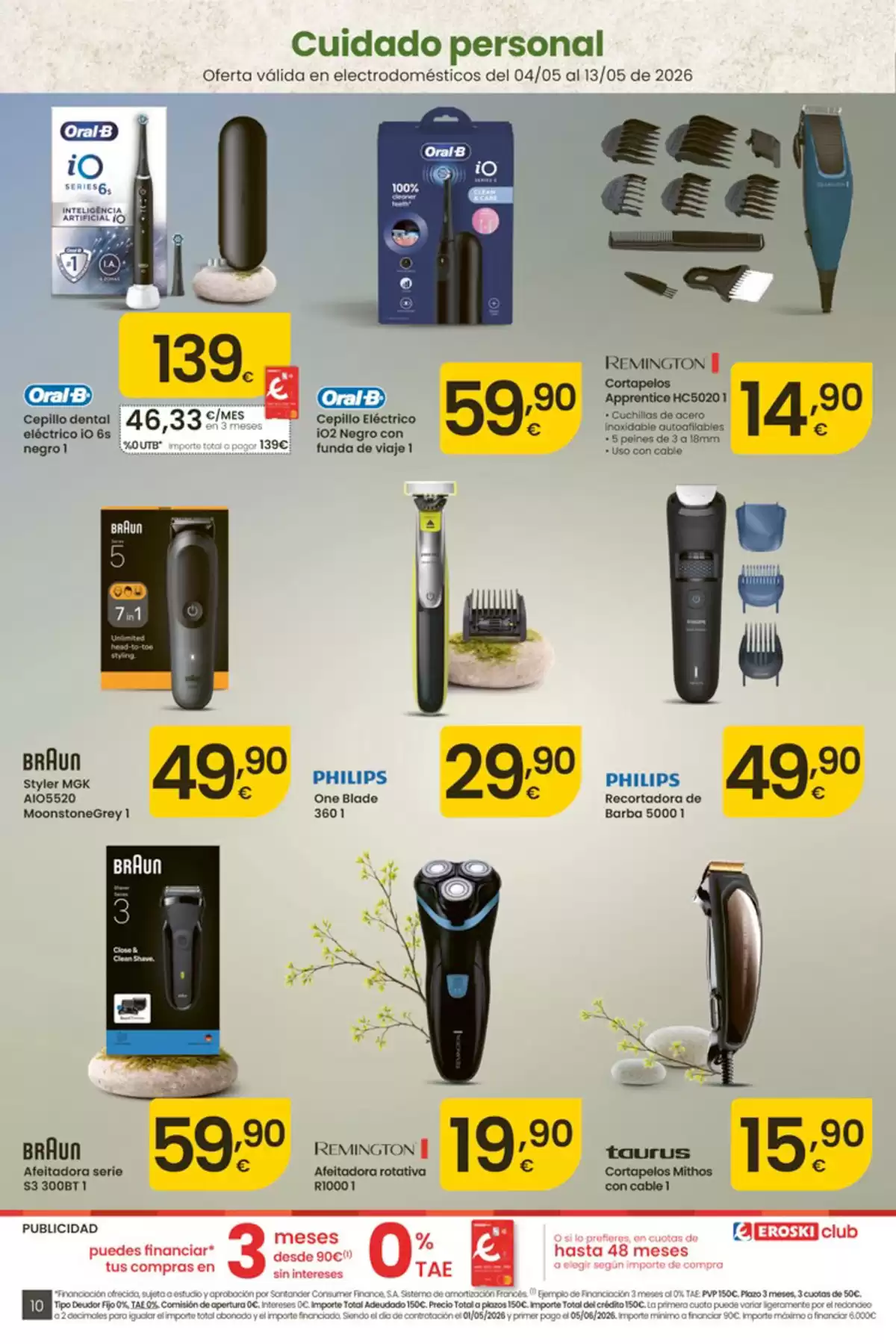 Offres Eroski Hypermarchés Espagne de 30 avril à 13 mai 2026 Offres 3x2 Dans TOUTE la parfumerie et parapharmacie - Eroski - Espagne - 30 avril 2026 – 13 mai 2026 - Page 10