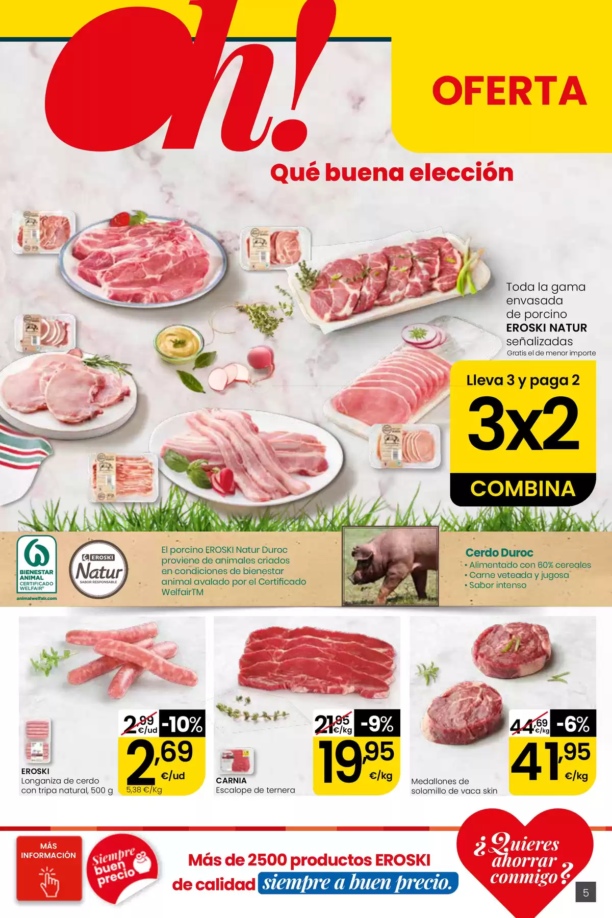 Offres Eroski Espagne de 30 avril à 13 mai 2026 Voulez-vous économiser avec moi ? - Eroski - Espagne - 30 avril 2026 – 13 mai 2026 - Page 5