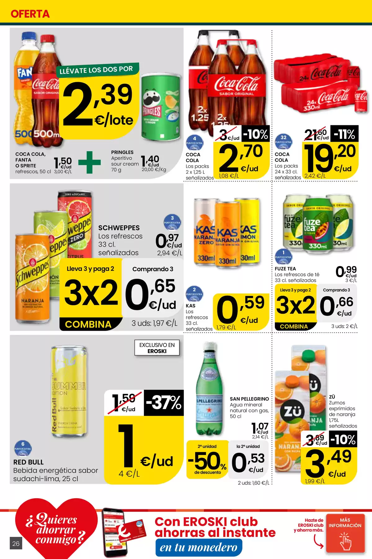 Offres Eroski Espagne de 30 avril à 13 mai 2026 Voulez-vous économiser avec moi ? - Eroski - Espagne - 30 avril 2026 – 13 mai 2026 - Page 26