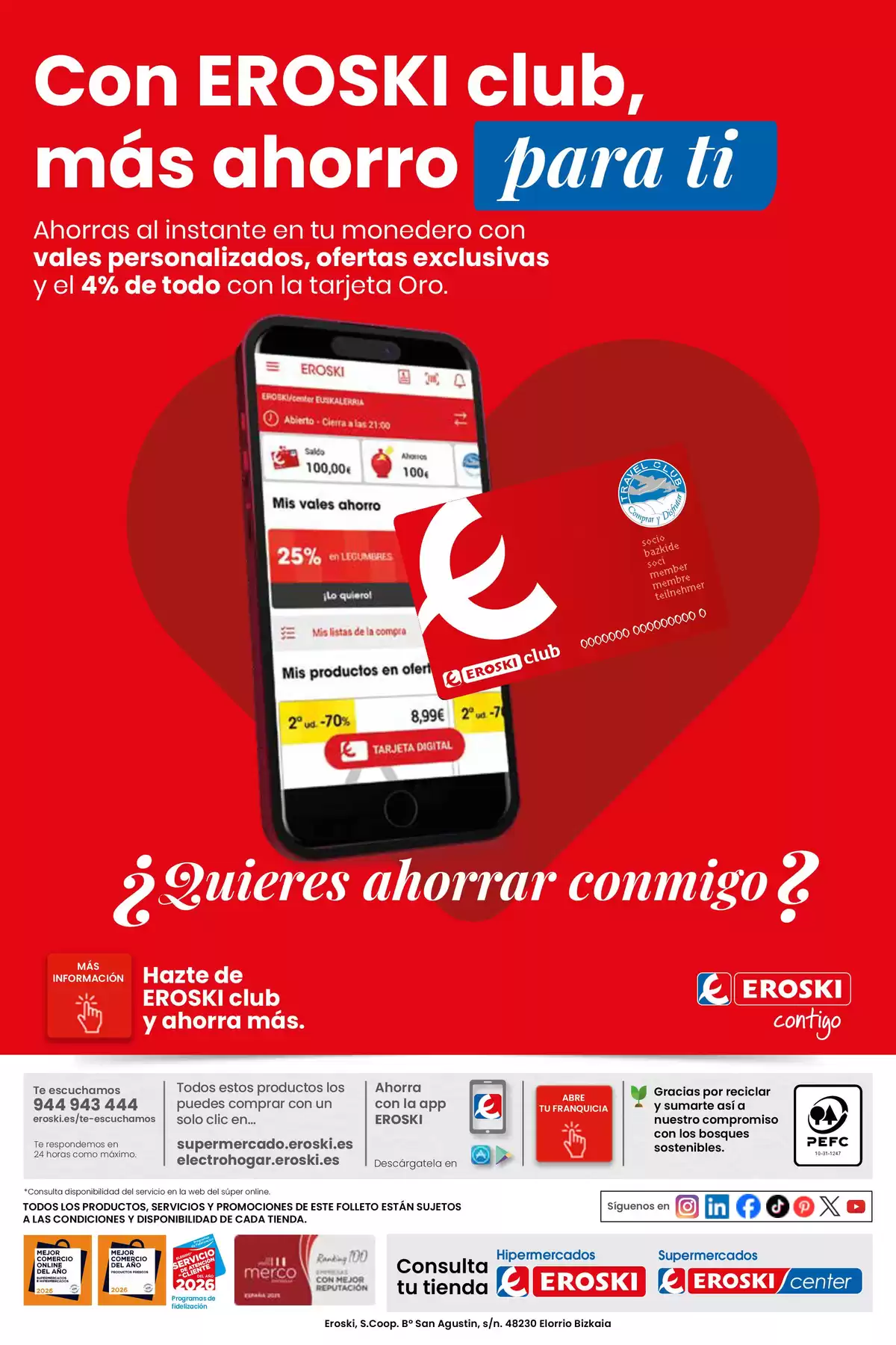 Offres Eroski Espagne de 30 avril à 13 mai 2026 Voulez-vous économiser avec moi ? - Eroski - Espagne - 30 avril 2026 – 13 mai 2026 - Page 37