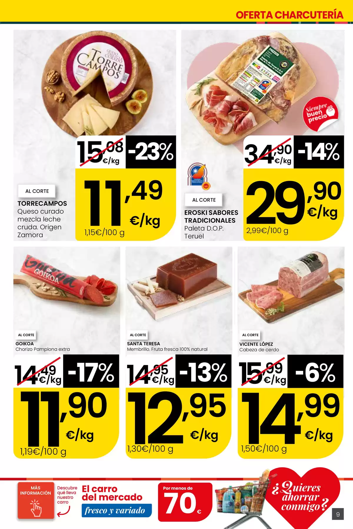 Offres Eroski Espagne de 30 avril à 13 mai 2026 Voulez-vous économiser avec moi ? - Eroski - Espagne - 30 avril 2026 – 13 mai 2026 - Page 9