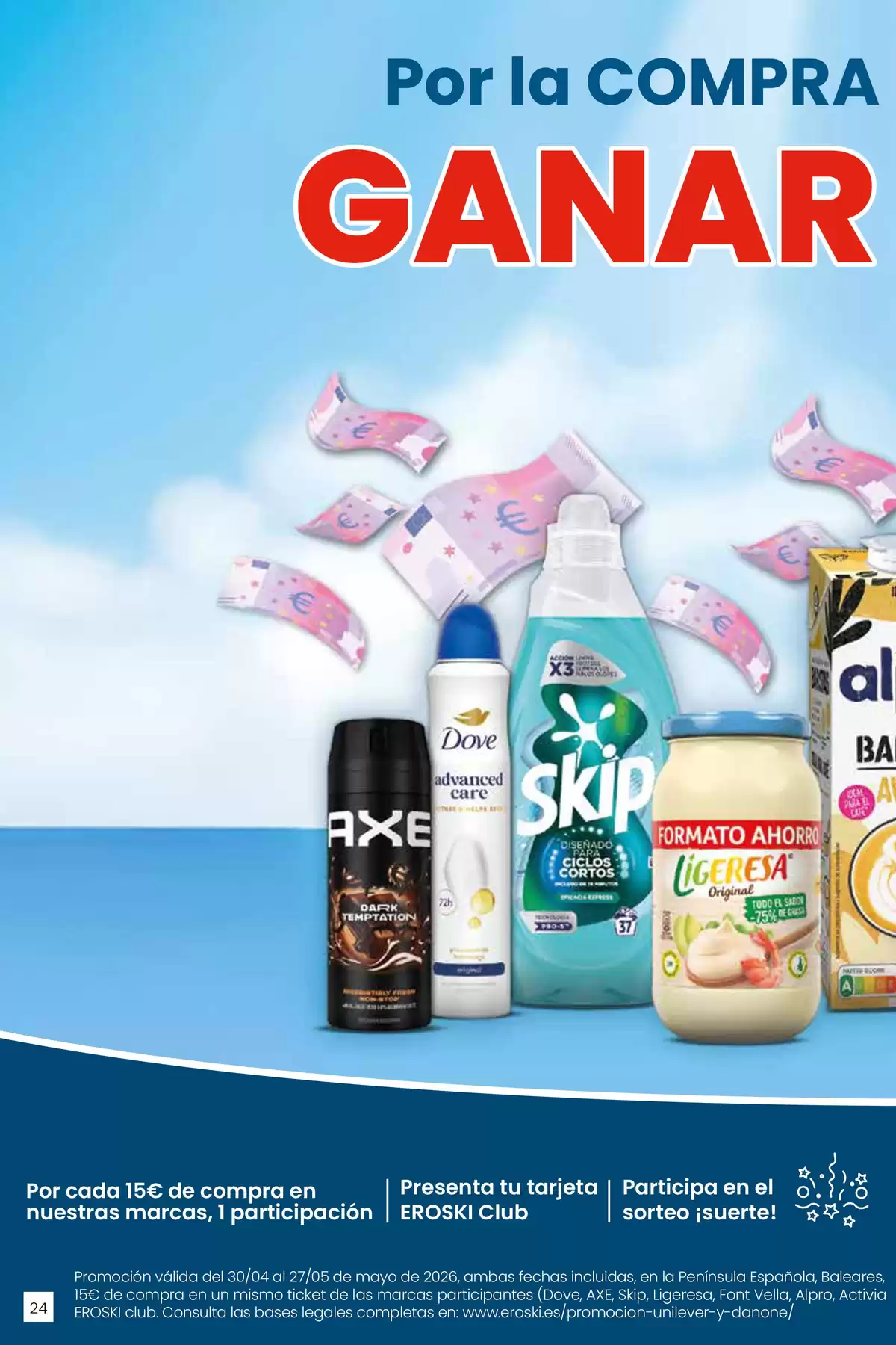 Offres Eroski Espagne de 30 avril à 13 mai 2026 Voulez-vous économiser avec moi ? - Eroski - Espagne - 30 avril 2026 – 13 mai 2026 - Page 24