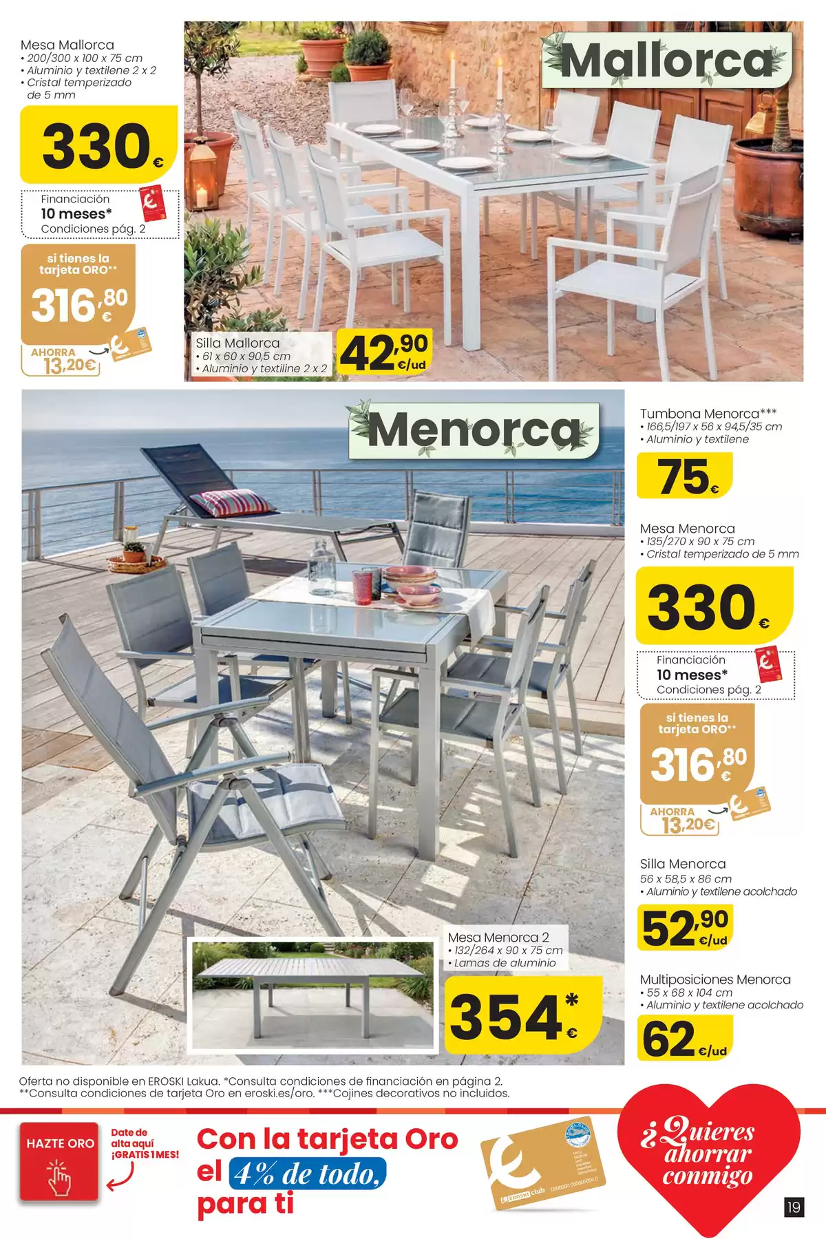Offres Eroski Hypermarchés Espagne de 30 avril à 27 mai 2026 offres Oh ! Quelle oasis - Eroski - Espagne - 30 avril 2026 – 27 mai 2026 - Page 19