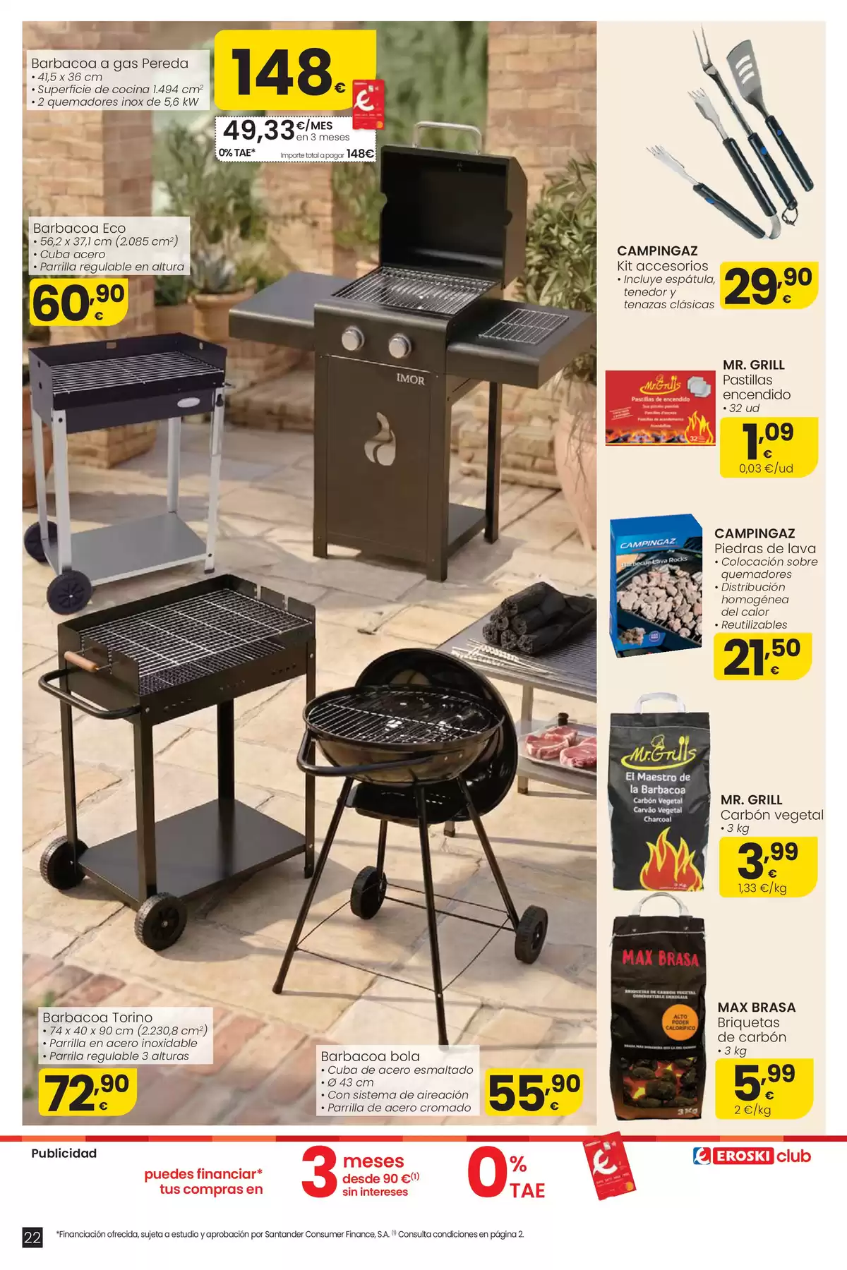 Offres Eroski Hypermarchés Espagne de 30 avril à 27 mai 2026 offres Oh ! Quelle oasis - Eroski - Espagne - 30 avril 2026 – 27 mai 2026 - Page 22