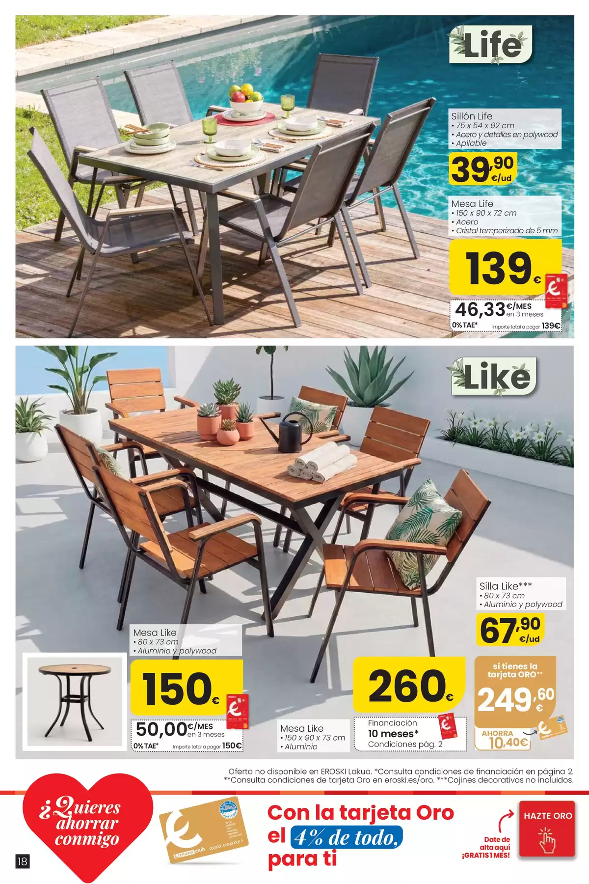 Offres Eroski Hypermarchés Espagne de 30 avril à 27 mai 2026 offres Oh ! Quelle oasis - Eroski - Espagne - 30 avril 2026 – 27 mai 2026 - Page 18