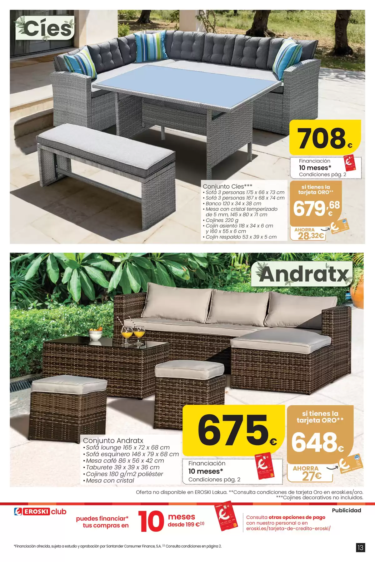 Offres Eroski Hypermarchés Espagne de 30 avril à 27 mai 2026 offres Oh ! Quelle oasis - Eroski - Espagne - 30 avril 2026 – 27 mai 2026 - Page 13
