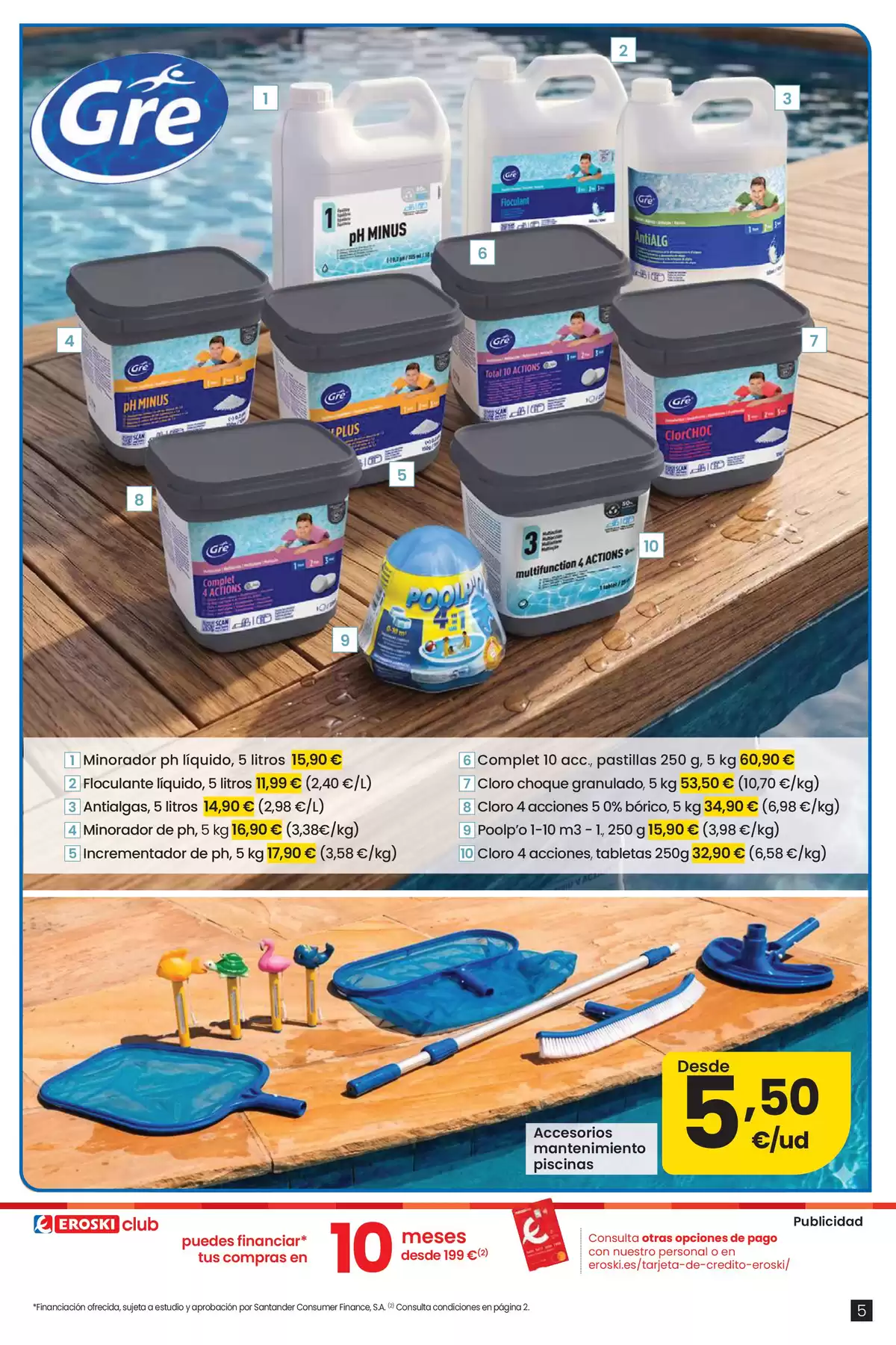 Offres Eroski Hypermarchés Espagne de 30 avril à 27 mai 2026 offres Oh ! Quelle oasis - Eroski - Espagne - 30 avril 2026 – 27 mai 2026 - Page 5