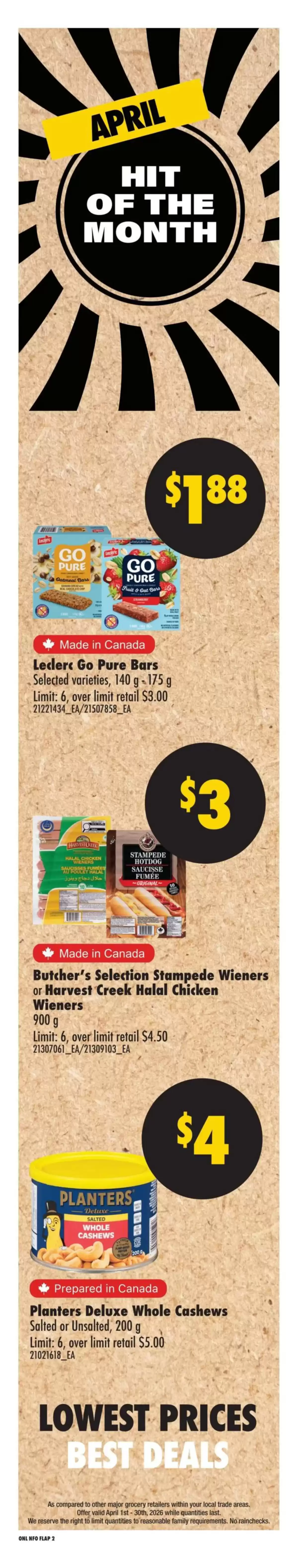 Ofertas de No Frills Canadá de 29 abril a 13 mayo 2026 OFERTAS PARA EVENTOS DE DÍAS - No Frills - Canadá - 29 abril 2026 – 13 mayo 2026 - Página 8
