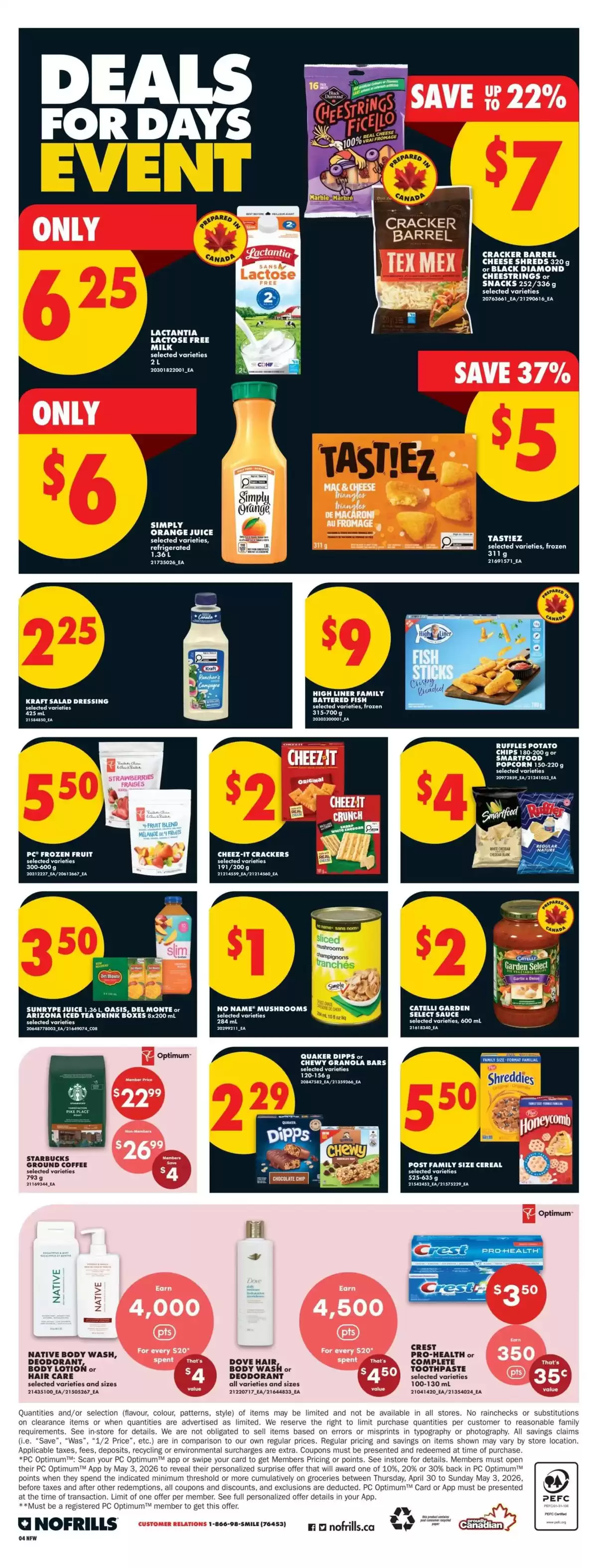 Ofertas de No Frills Canadá de 30 abril a 6 mayo 2026 mejores ofertas - No Frills - Canadá - 30 abril 2026 – 6 mayo 2026 - Página 6