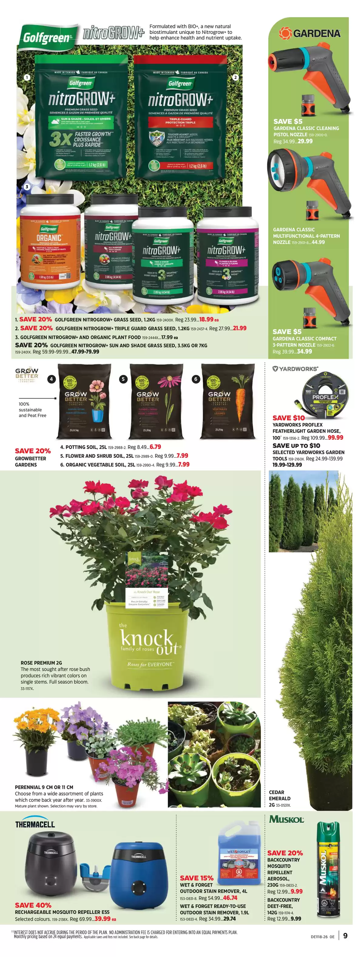 Ofertas de Canadian Tire Canadá de 30 abril a 20 mayo 2026 OFERTAS DE inspiraciones DE PRIMAVERA - Canadian Tire - Canadá - 30 abril 2026 – 20 mayo 2026 - Página 12