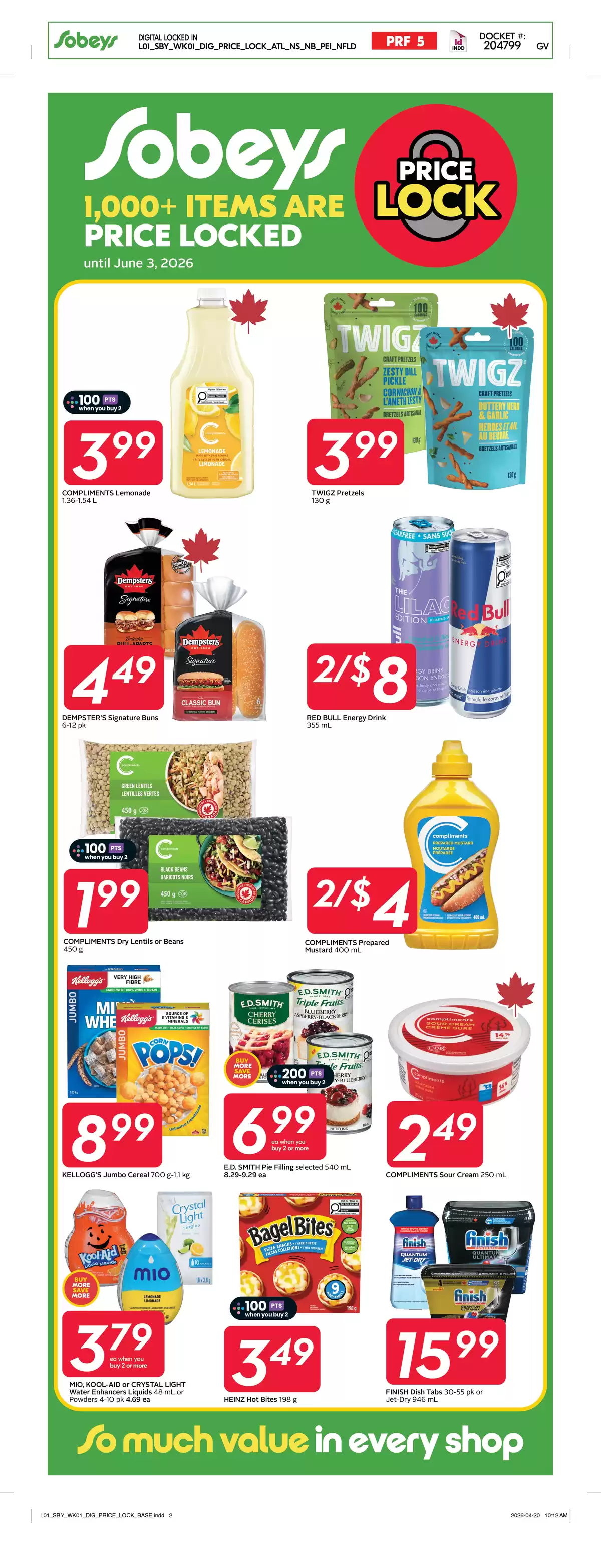 Ofertas de Sobeys Canadá de 30 abril a 6 mayo 2026 oferta semanal - Sobeys - Canadá - 30 abril 2026 – 6 mayo 2026 - Página 18