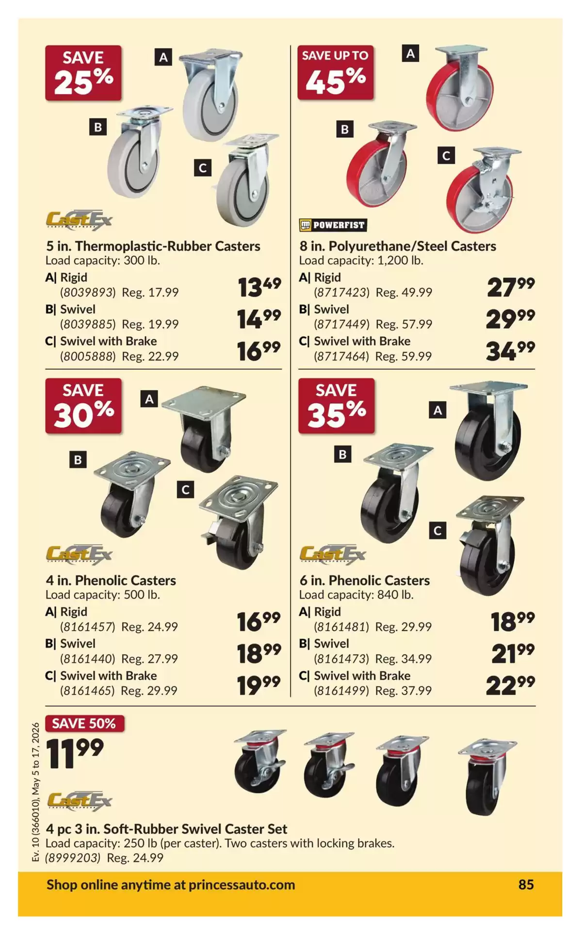 Ofertas de Princess Auto Canadá de 5 a 17 mayo 2026 Descuentos y promociones - Princess Auto - Canadá - 5 mayo 2026 – 17 mayo 2026 - Página 91