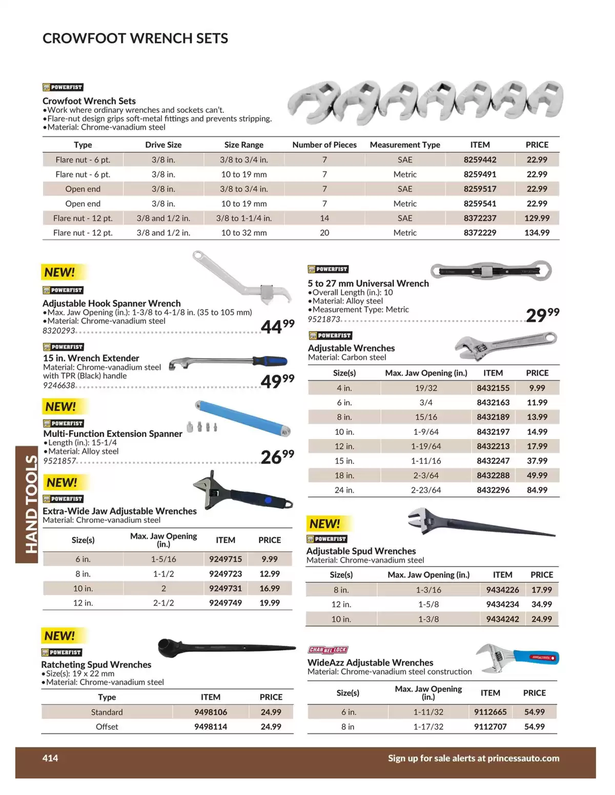 Ofertas de Princess Auto Canadá de 21 abril 2026 a 21 abril 2027 OFERTAS DE HERRAMIENTAS MANUALES - Princess Auto - Canadá - 21 abril 2026 – 21 abril 2027 - Página 22
