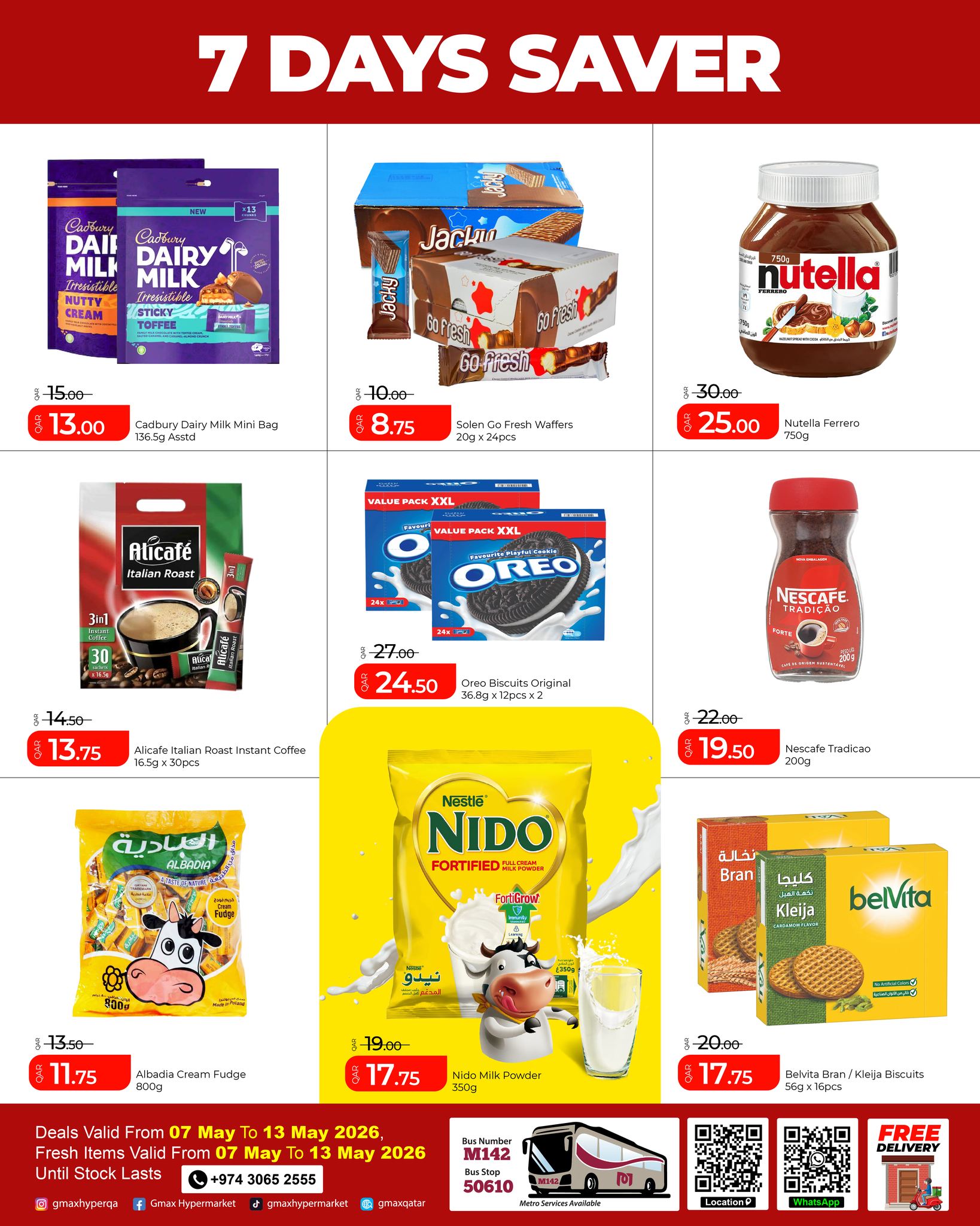 Offres Hypermarché Gmax Qatar de 7 à 13 mai 2026 Enregistré pendant 7 jours - Hypermarché Gmax - Qatar - 7 mai 2026 – 13 mai 2026 - Page 3