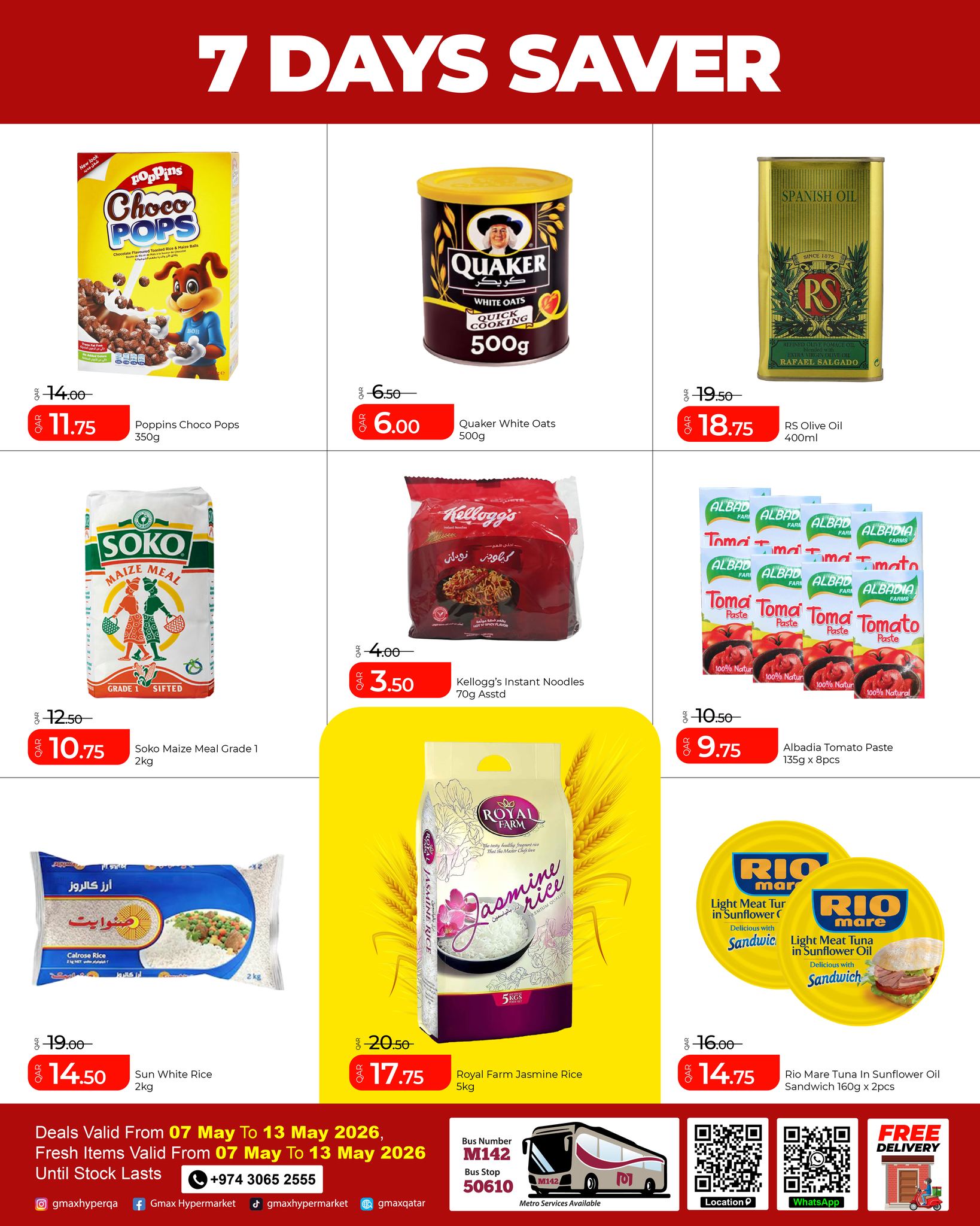 Offres Hypermarché Gmax Qatar de 7 à 13 mai 2026 Enregistré pendant 7 jours - Hypermarché Gmax - Qatar - 7 mai 2026 – 13 mai 2026 - Page 4