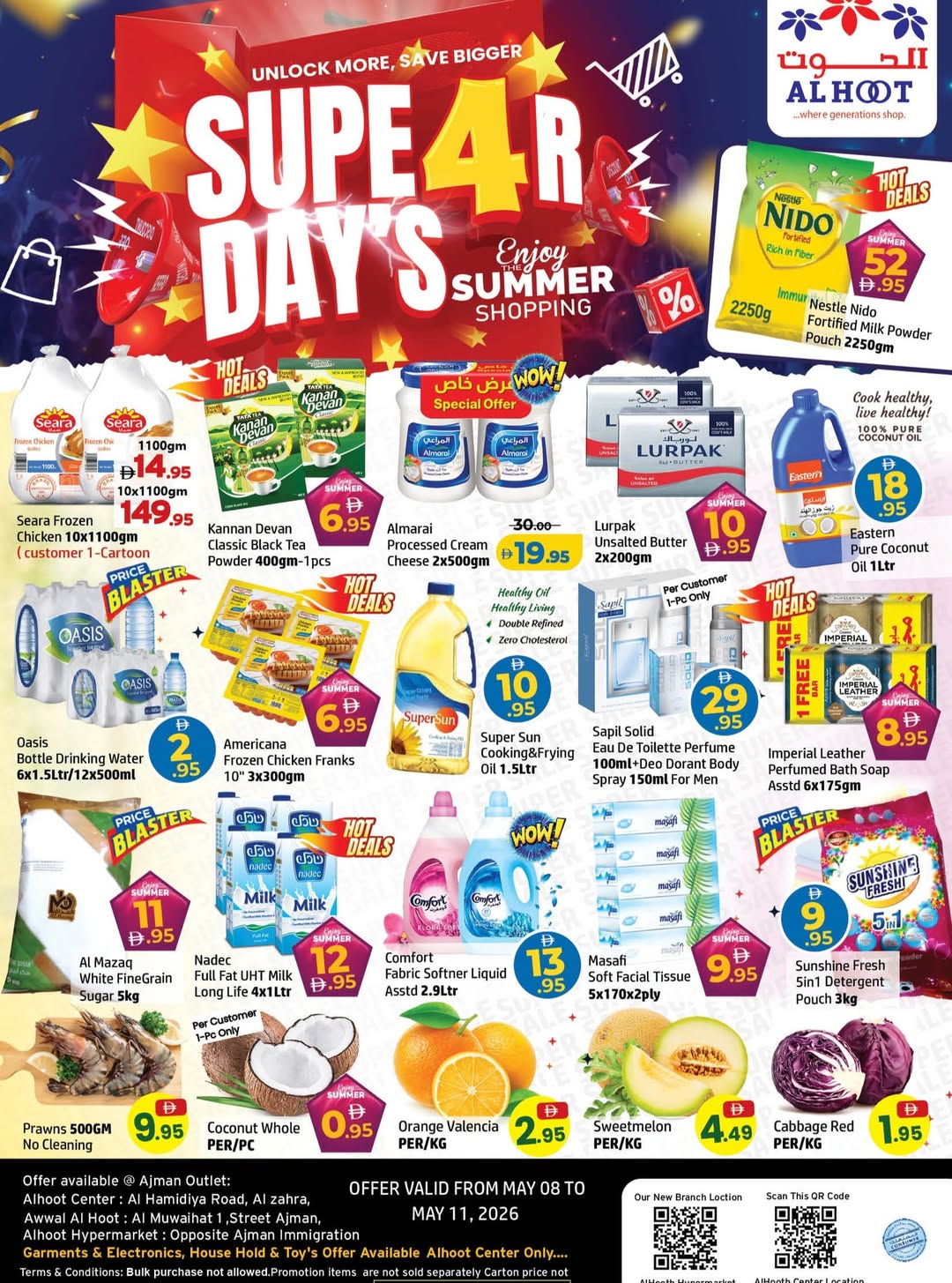 Al Hooth Center offers in Ajman from 8 to 11 May 2026 FAIR FIGURES - Page 1