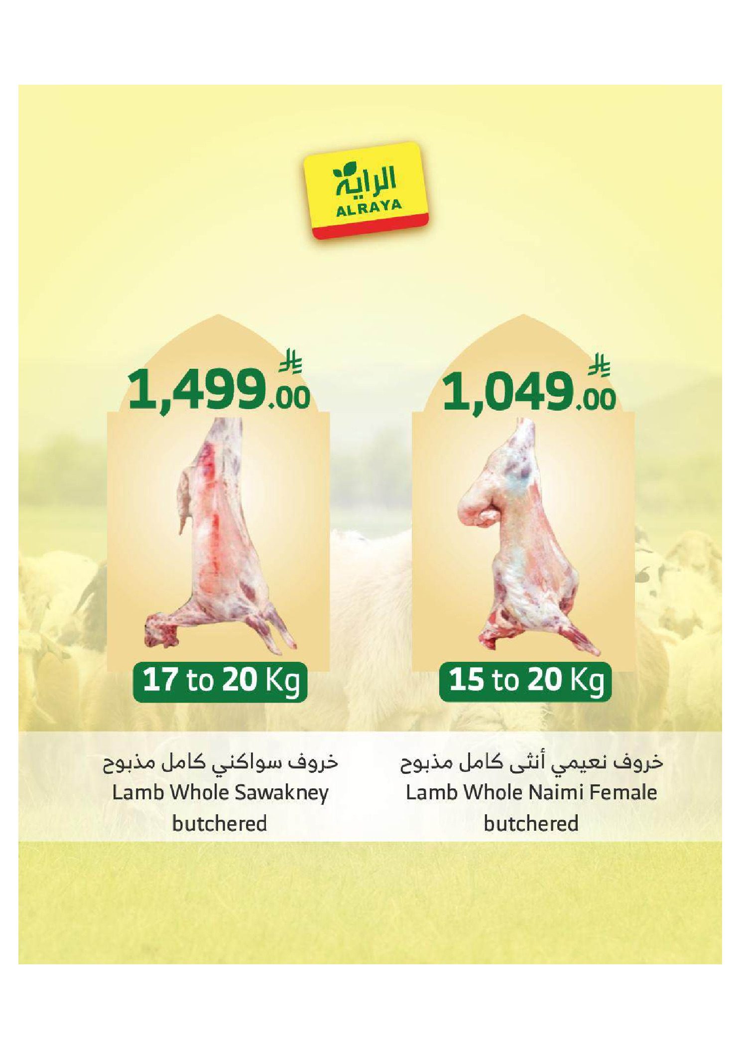 Ofertas de Mercado Al Rayah Arabia Saudita de 27 Dhuʻl-Qiʻdah a 3 Dhuʻl-Hijjah 1447 AH (14 – 20 mayo 2026) Reserva tus ofertas de sacrificio - Mercado Al Rayah - Arabia Saudita - 14 mayo 2026 – 20 mayo 2026 - Página 10