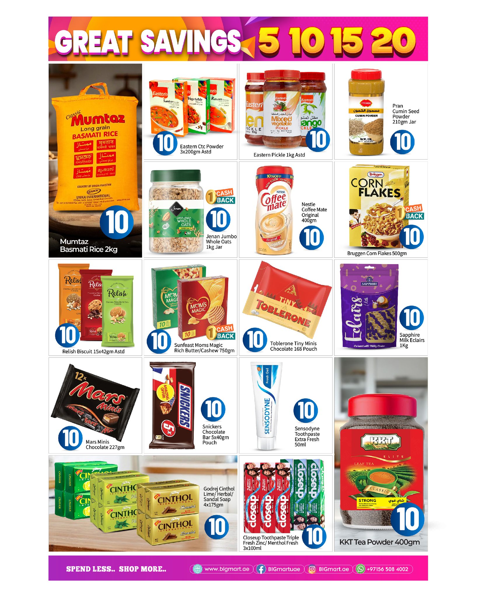 Ofertas de BIGmart Almsfh, Bada Zayed de 15 a 17 mayo 2026 Grandes ahorros - BIGmart - Emiratos Árabes Unidos - 15 mayo 2026 – 17 mayo 2026 - Página 6