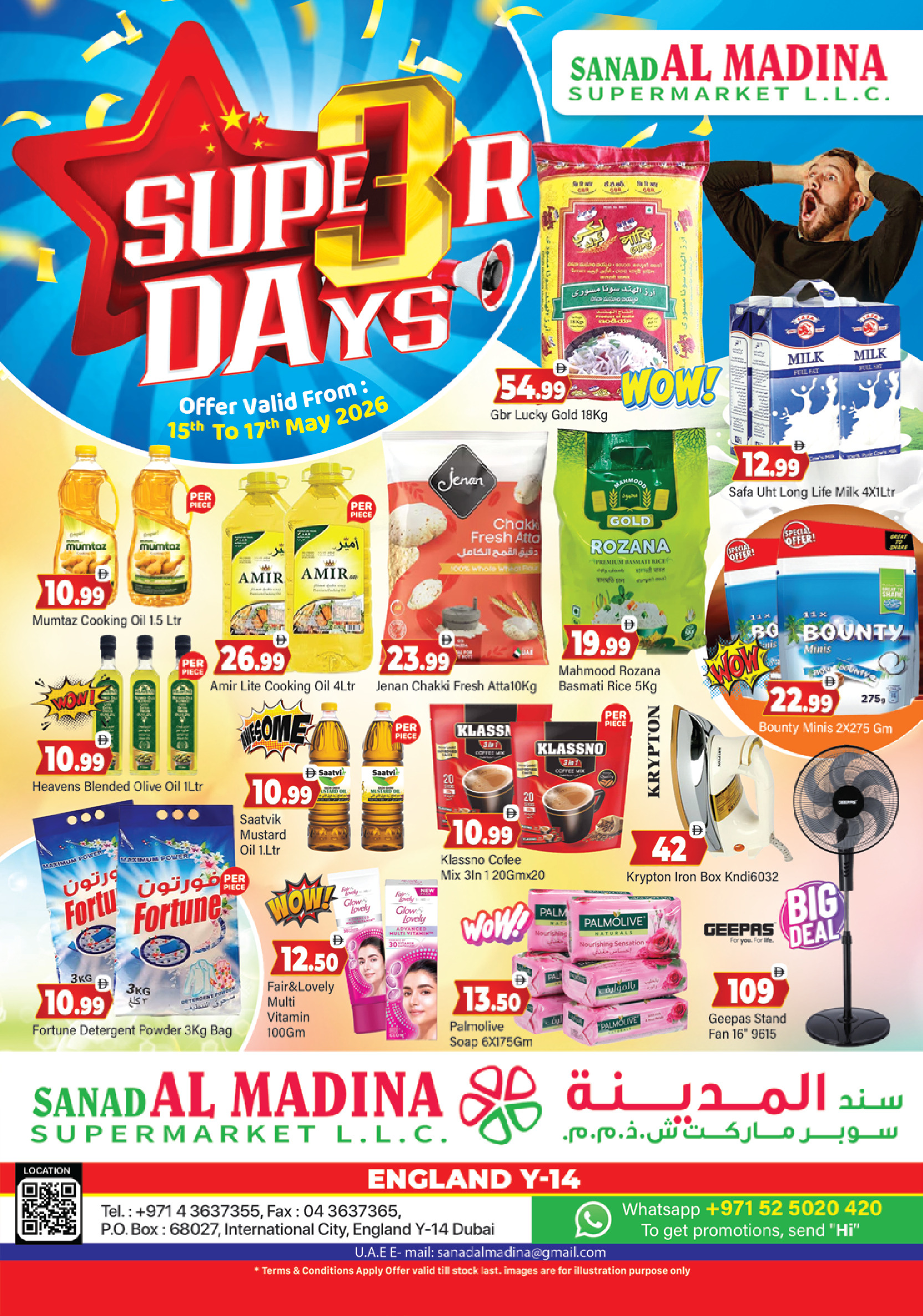 Offres Sanad Al Madina Émirats arabes unis de 15 à 17 mai 2026 Offres spéciales de 3 jours - Page 1