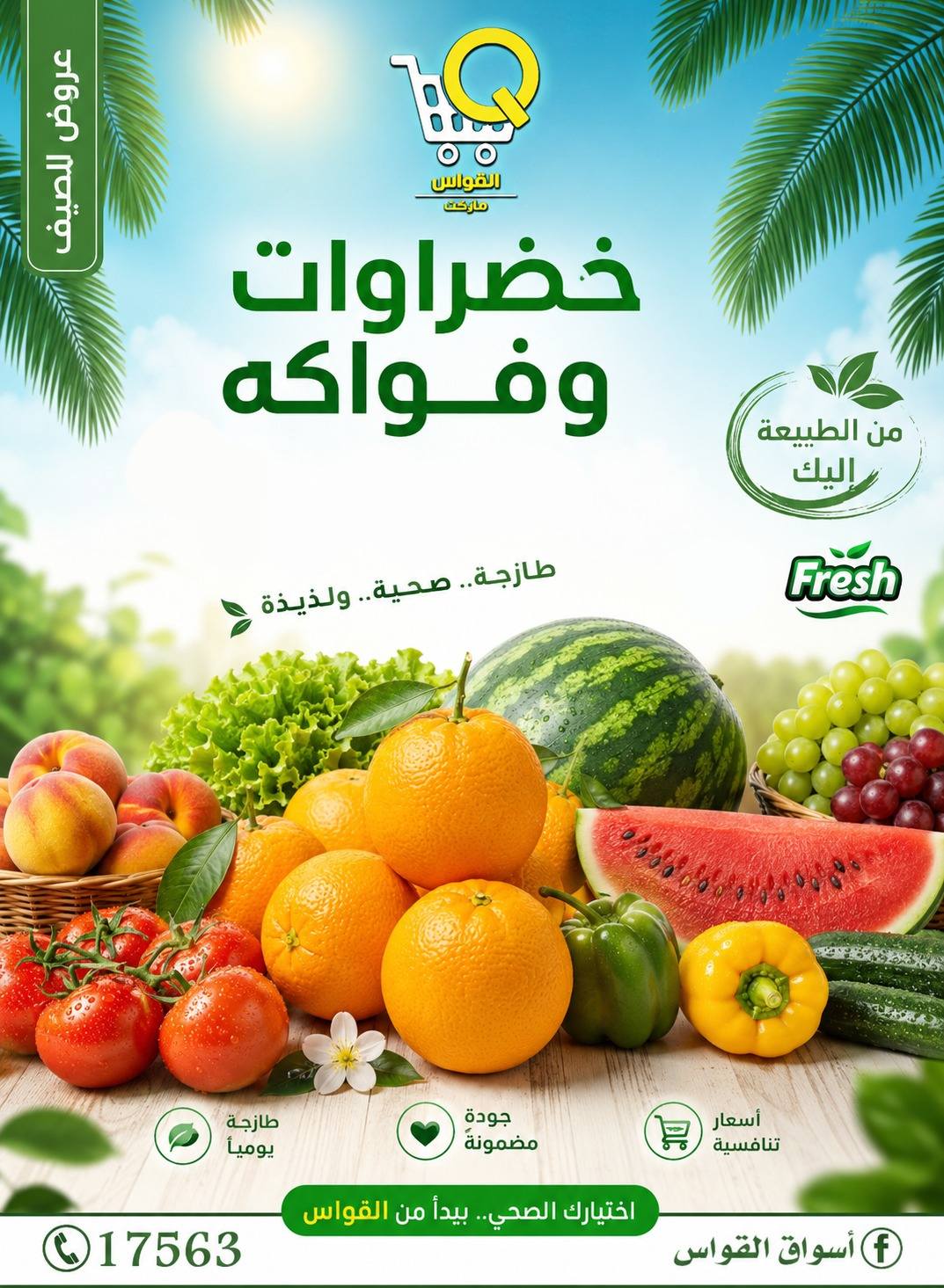 Al Kawas Markets Egypt offers from 14 to 16 May 2026 Vegetable and fruit offers - Page 1