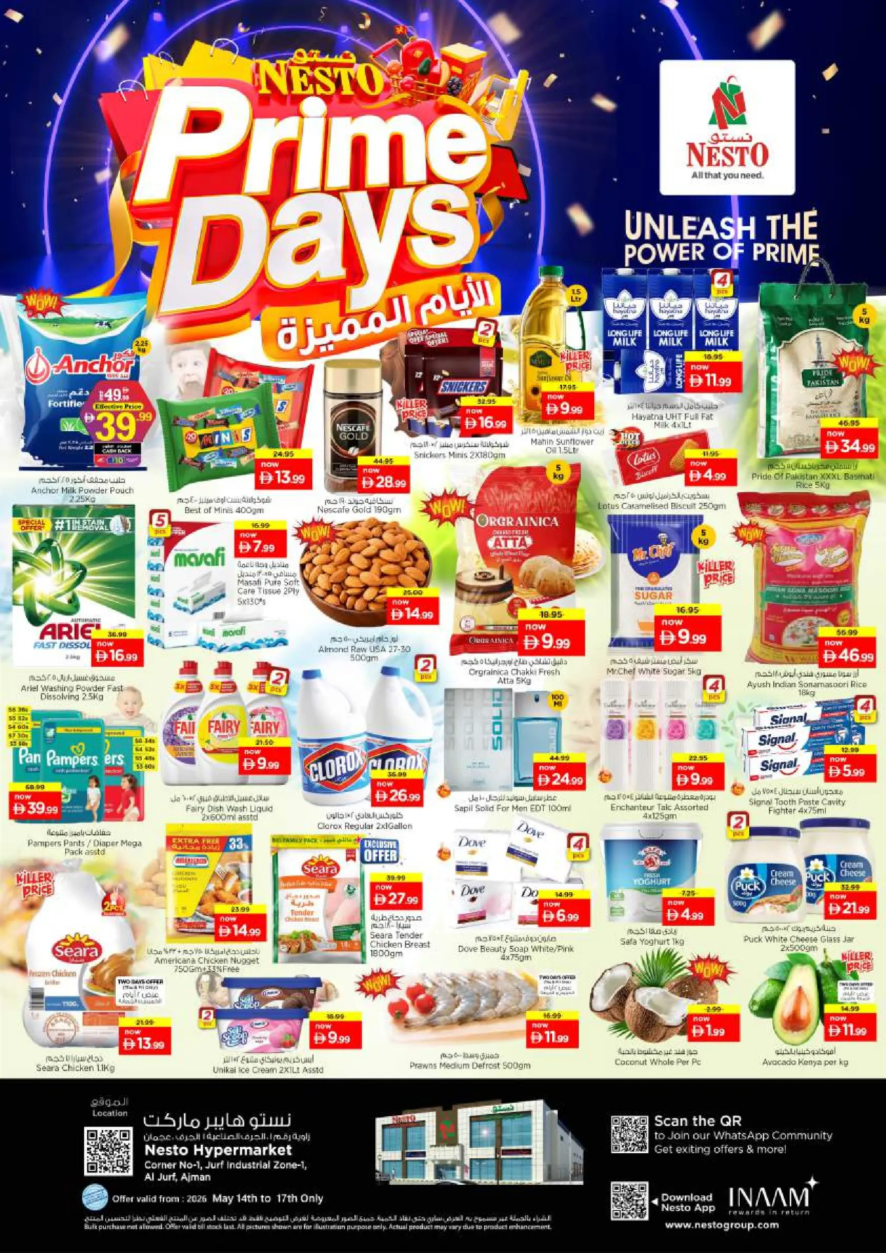Nesto offers in Industrial Area from 14 to 17 May 2026 prime Days Deals - Page 1