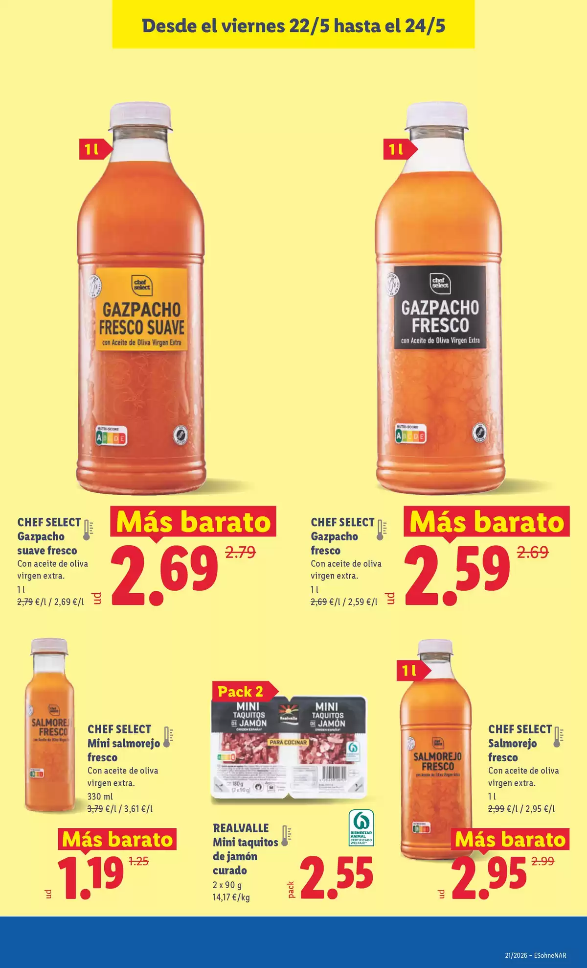 Offres Lidl Espagne de 18 à 24 mai 2026 Offres hebdomadaires - Lidl - Espagne - 18 mai 2026 – 24 mai 2026 - Page 41