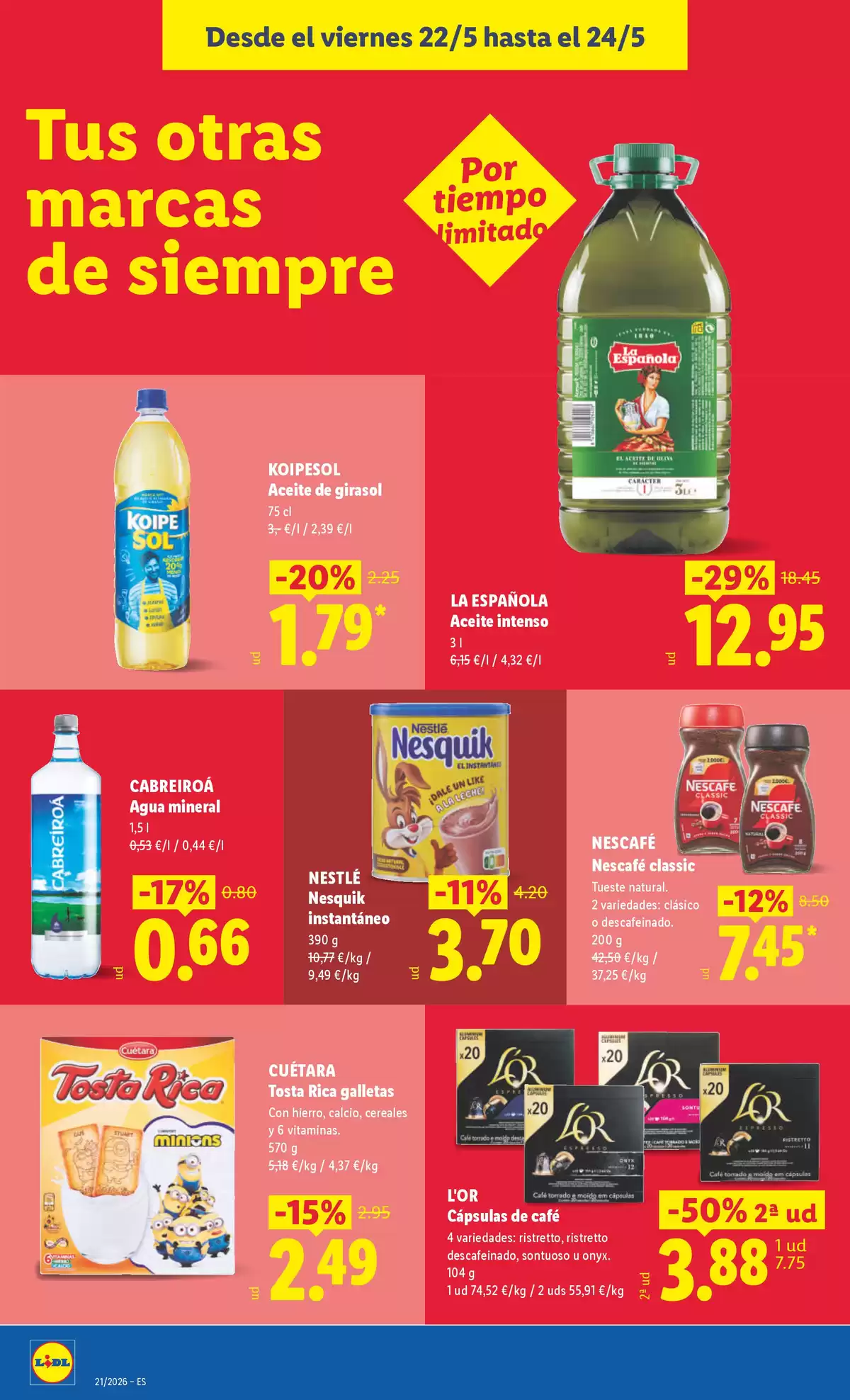 Offres Lidl Espagne de 18 à 24 mai 2026 Offres hebdomadaires - Lidl - Espagne - 18 mai 2026 – 24 mai 2026 - Page 44