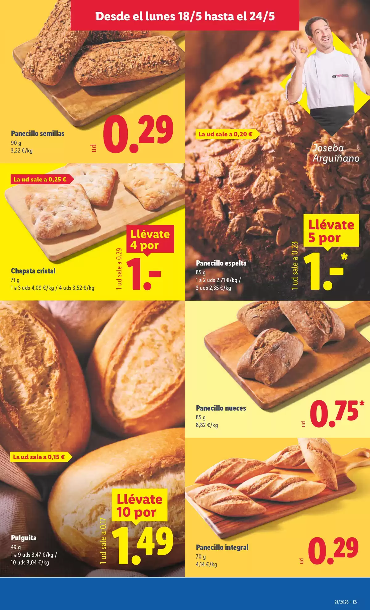 Offres Lidl Espagne de 18 à 24 mai 2026 Offres hebdomadaires - Lidl - Espagne - 18 mai 2026 – 24 mai 2026 - Page 21