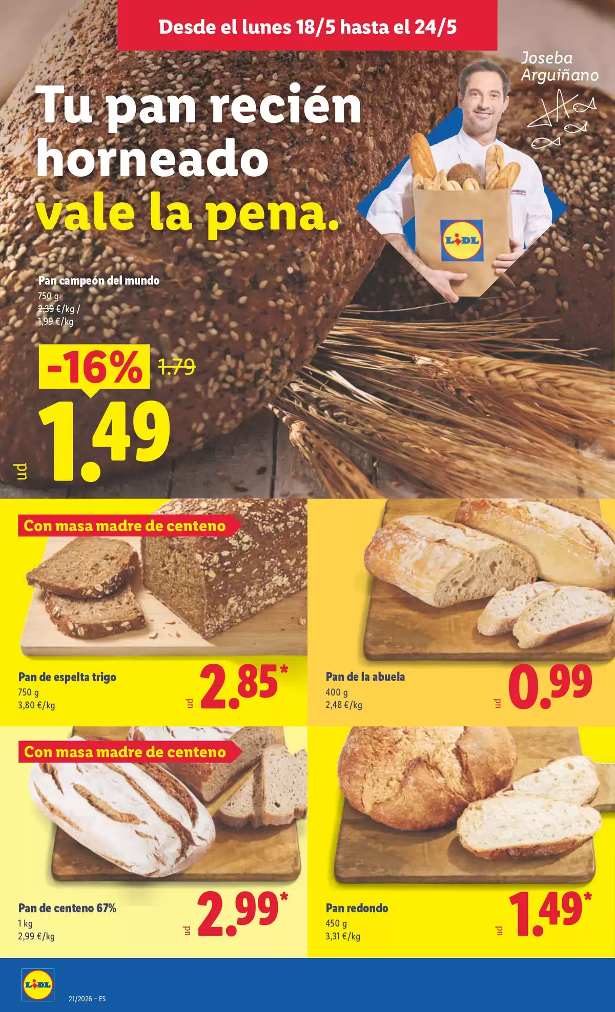Offres Lidl Espagne de 18 à 24 mai 2026 Offres hebdomadaires - Lidl - Espagne - 18 mai 2026 – 24 mai 2026 - Page 20