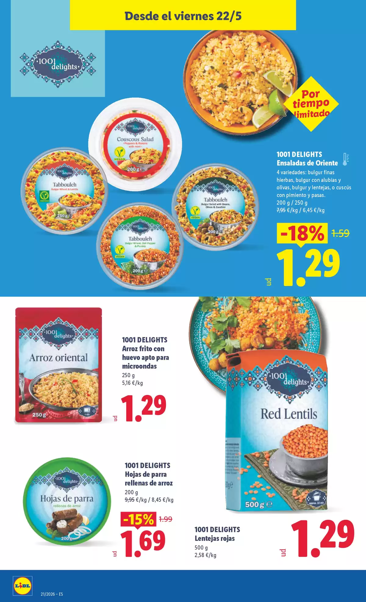 Offres Lidl Espagne de 18 à 24 mai 2026 Offres hebdomadaires - Lidl - Espagne - 18 mai 2026 – 24 mai 2026 - Page 32