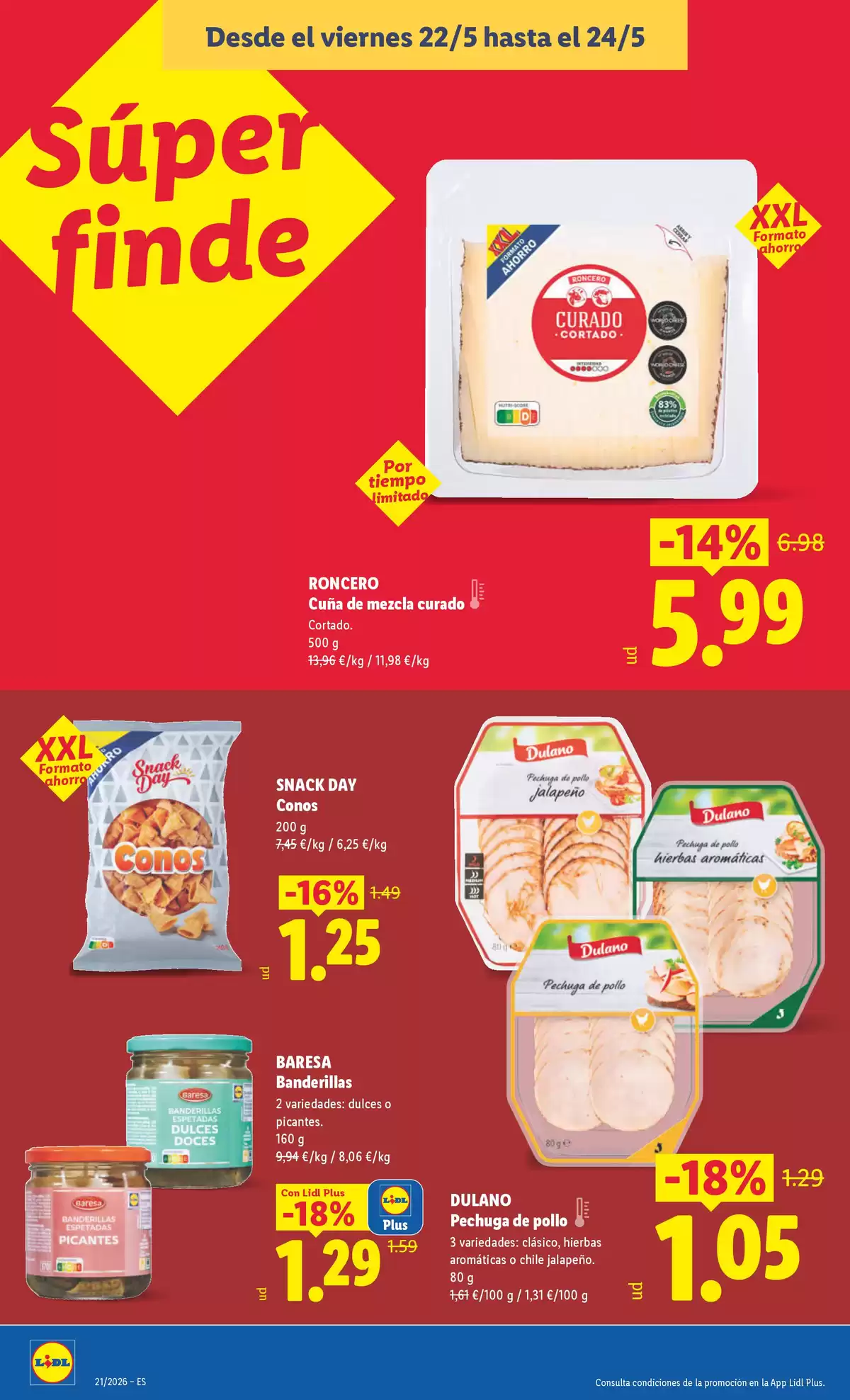 Offres Lidl Espagne de 18 à 24 mai 2026 Offres hebdomadaires - Lidl - Espagne - 18 mai 2026 – 24 mai 2026 - Page 26