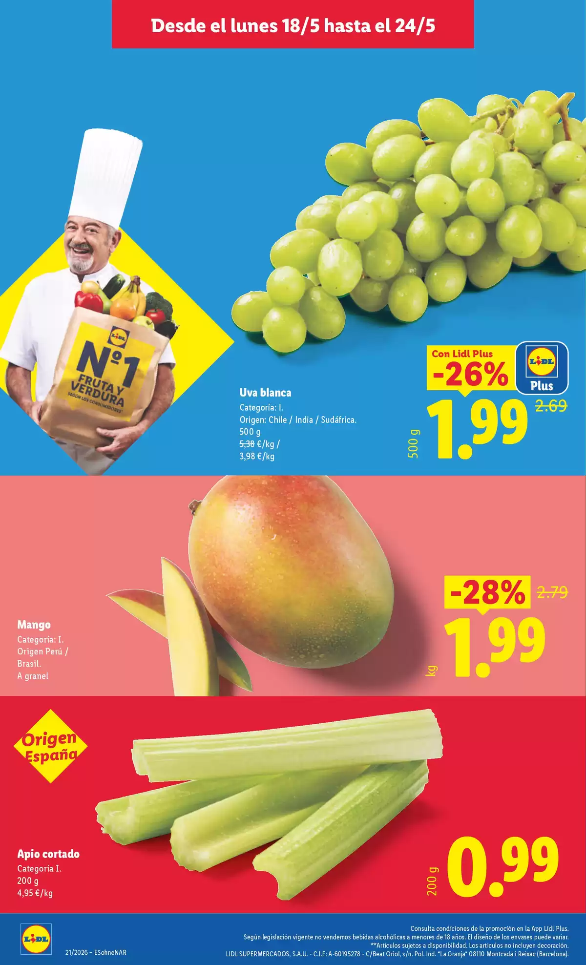 Offres Lidl Espagne de 18 à 24 mai 2026 Offres hebdomadaires - Lidl - Espagne - 18 mai 2026 – 24 mai 2026 - Page 2
