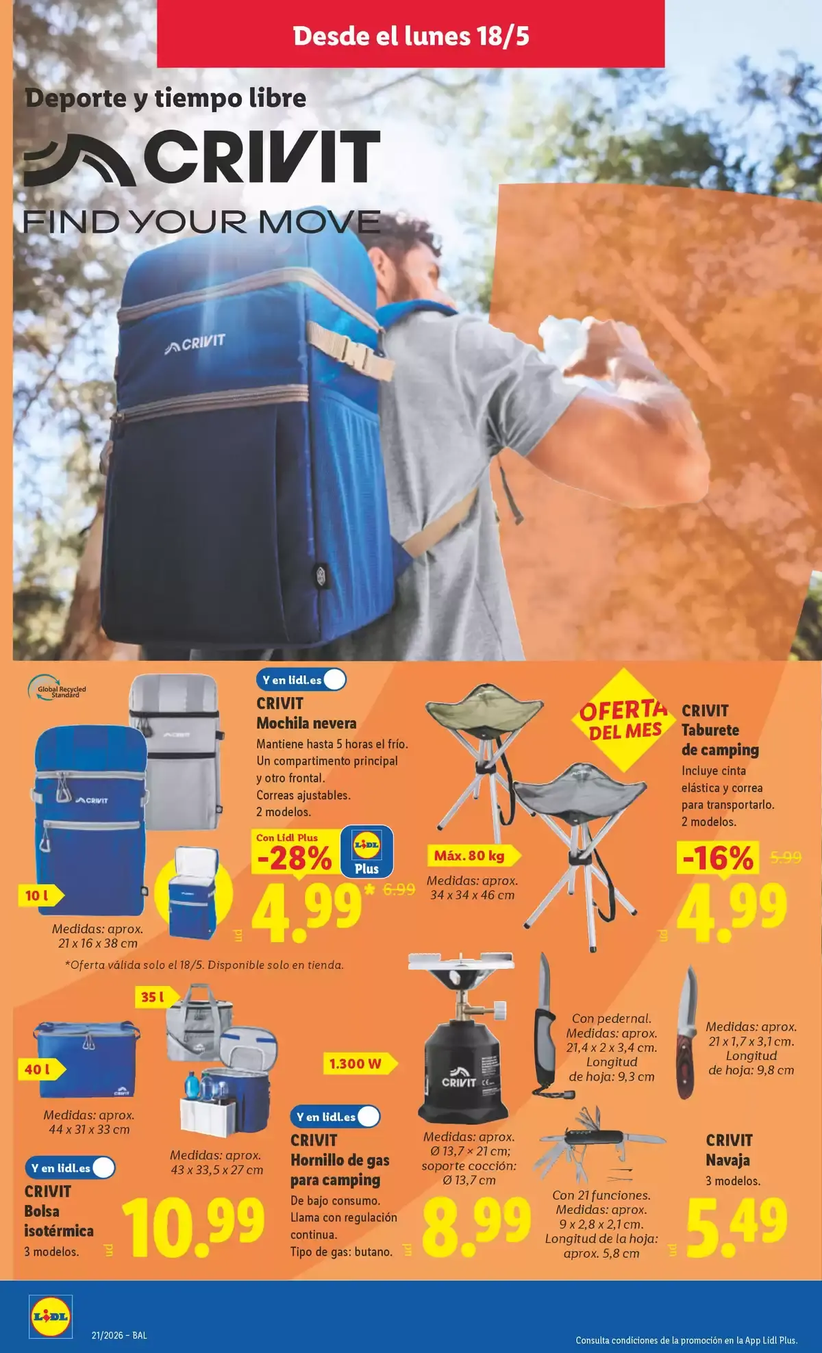 Offres Lidl Espagne de 18 à 24 mai 2026 Offres du bazar - Lidl - Espagne - 18 mai 2026 – 24 mai 2026 - Page 6