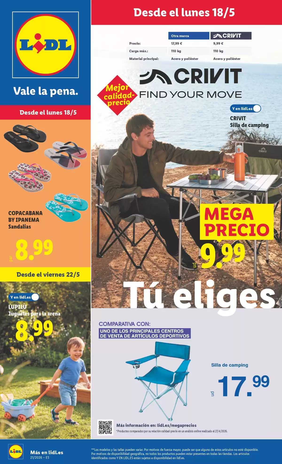 Offres Lidl Espagne de 18 à 24 mai 2026 Offres du bazar - Page 1