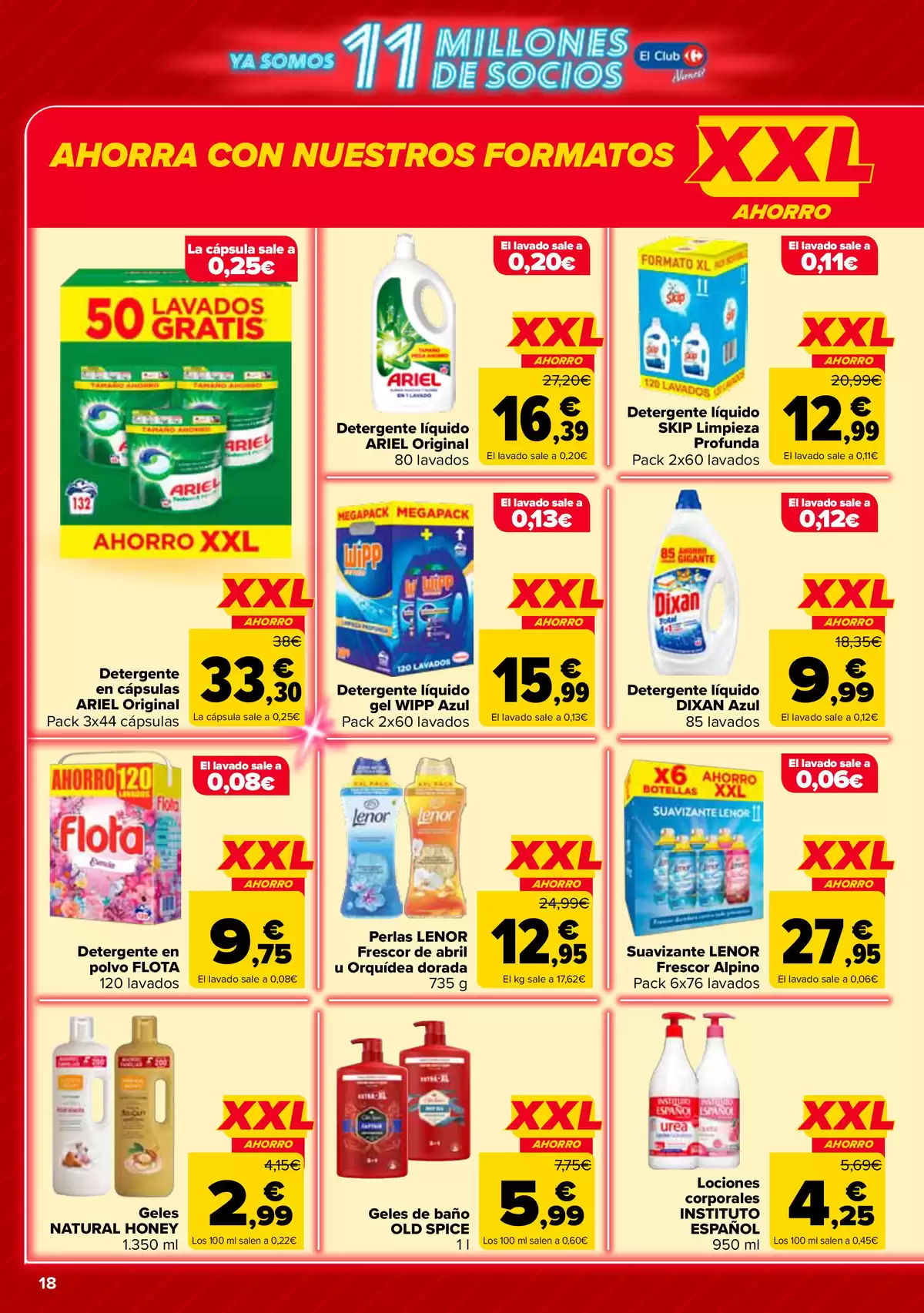 Offres Carrefour Espagne de 12 à 25 mai 2026 50% RETOUR + 2ème. AL -50% - Carrefour - Espagne - 12 mai 2026 – 25 mai 2026 - Page 18