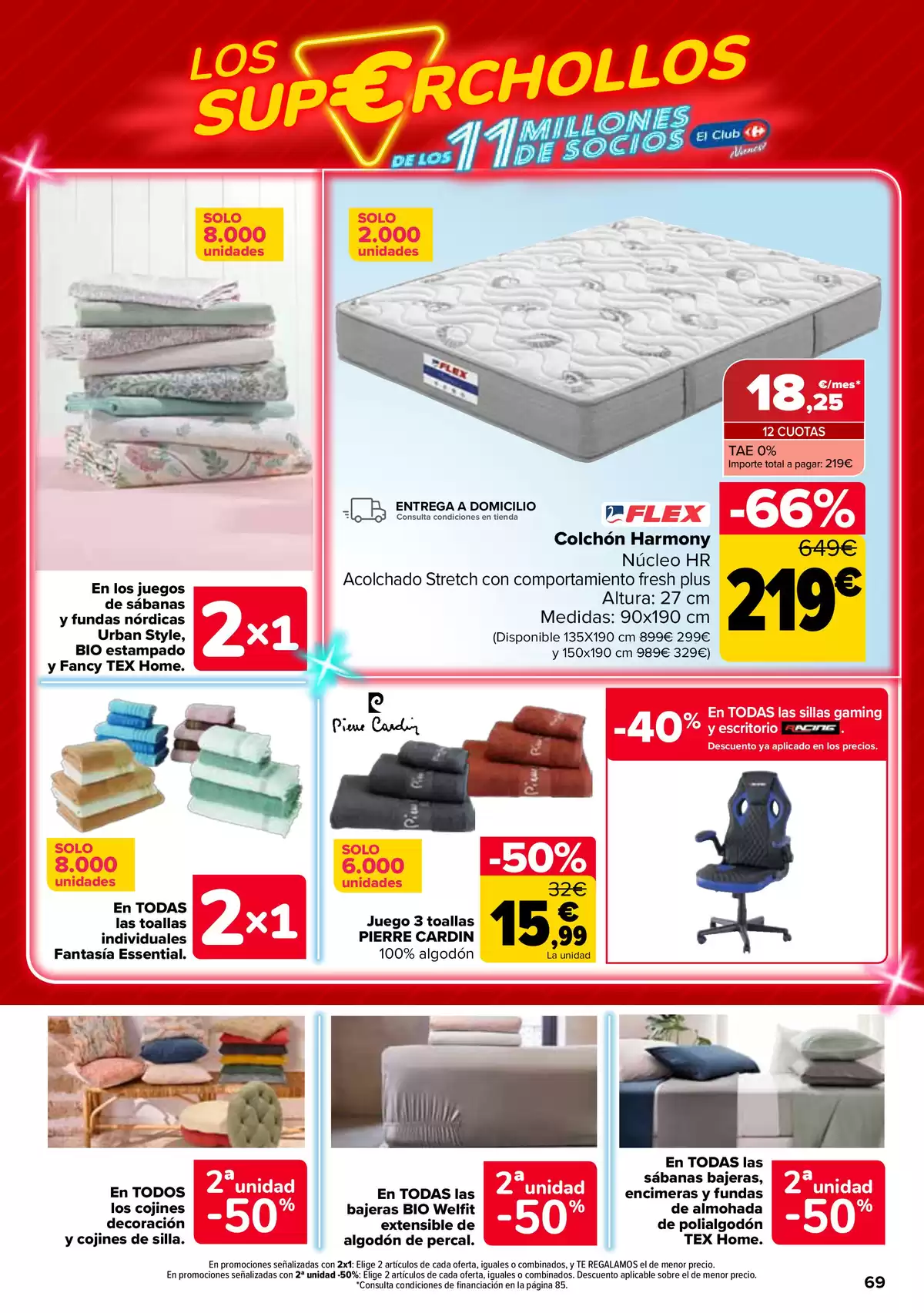 Offres Carrefour Espagne de 12 à 25 mai 2026 50% RETOUR + 2ème. AL -50% - Carrefour - Espagne - 12 mai 2026 – 25 mai 2026 - Page 69