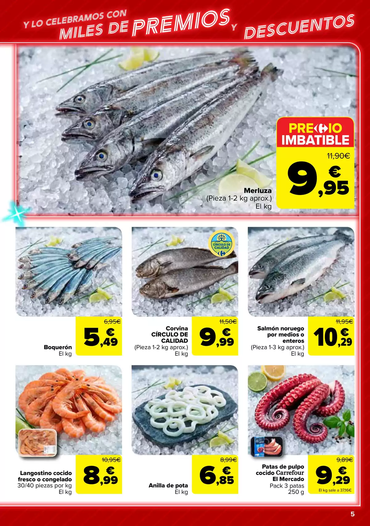 Offres Carrefour Espagne de 12 à 25 mai 2026 50% RETOUR + 2ème. AL -50% - Carrefour - Espagne - 12 mai 2026 – 25 mai 2026 - Page 5