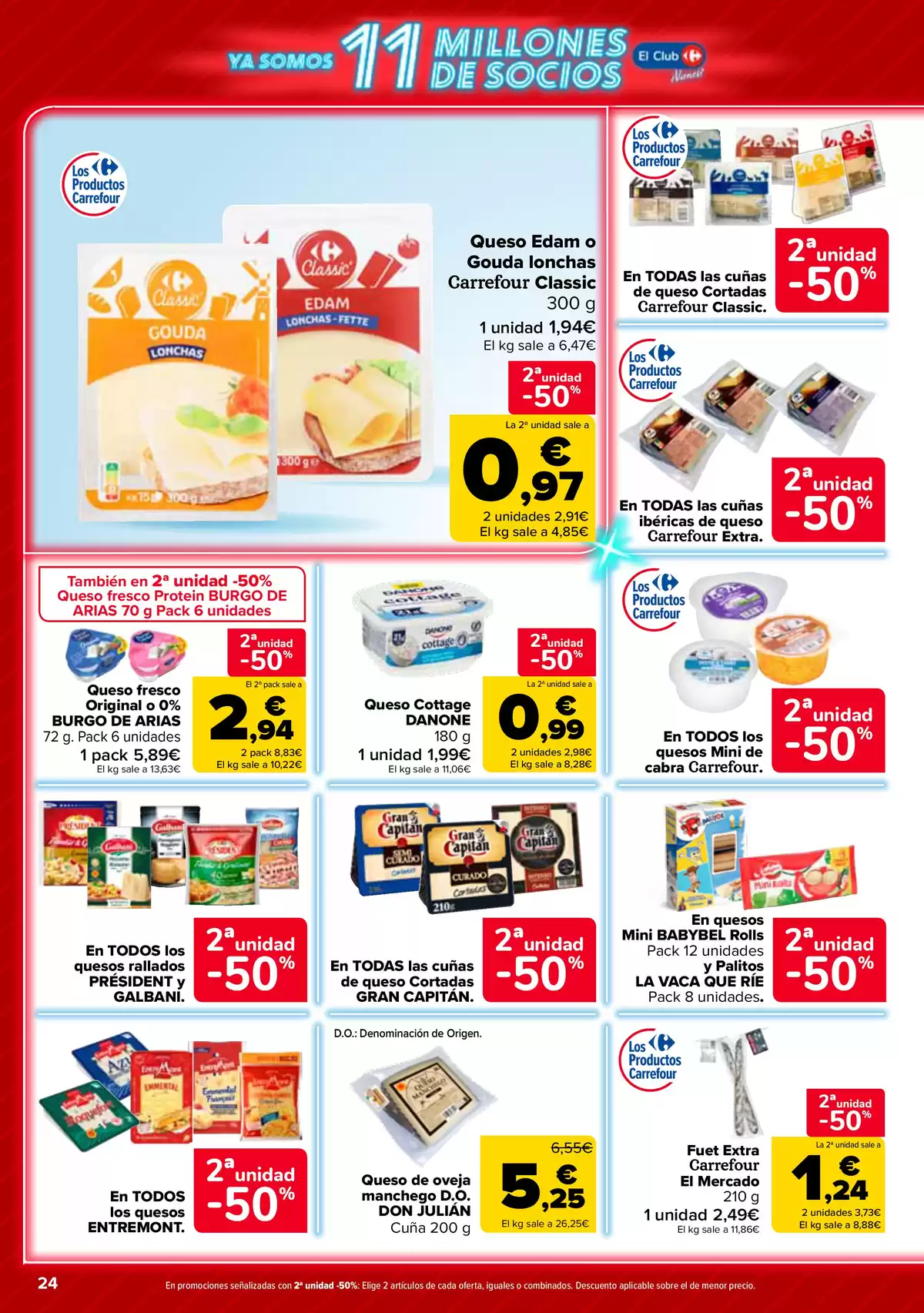 Offres Carrefour Espagne de 12 à 25 mai 2026 50% RETOUR + 2ème. AL -50% - Carrefour - Espagne - 12 mai 2026 – 25 mai 2026 - Page 24