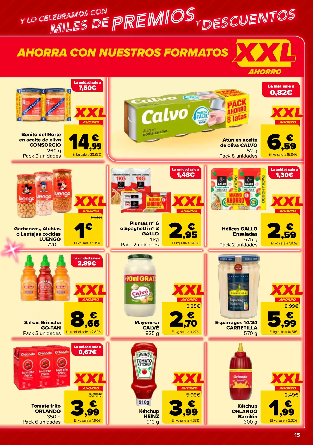 Offres Carrefour Espagne de 12 à 25 mai 2026 50% RETOUR + 2ème. AL -50% - Carrefour - Espagne - 12 mai 2026 – 25 mai 2026 - Page 15