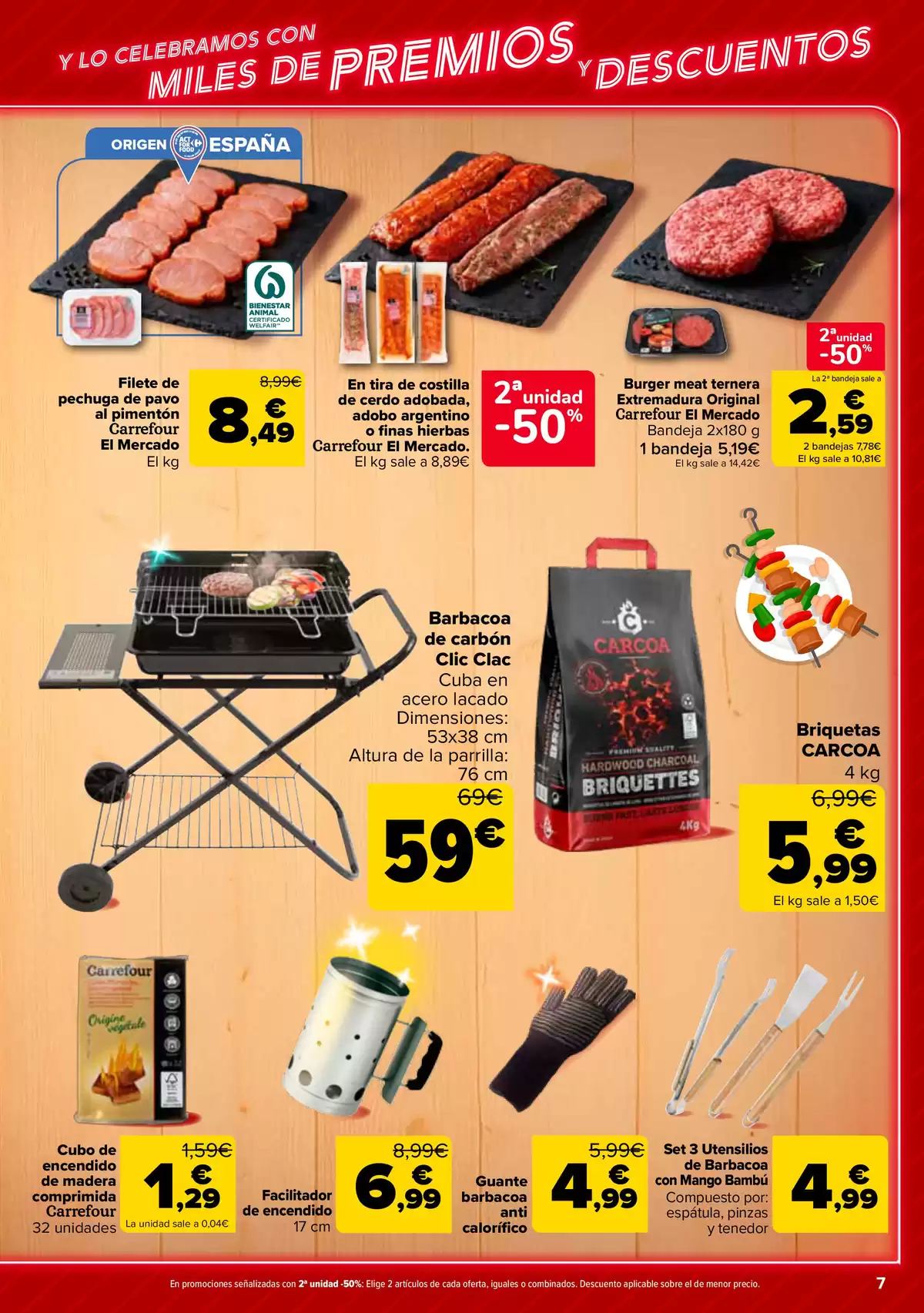 Offres Carrefour Espagne de 12 à 25 mai 2026 50% RETOUR + 2ème. AL -50% - Carrefour - Espagne - 12 mai 2026 – 25 mai 2026 - Page 7