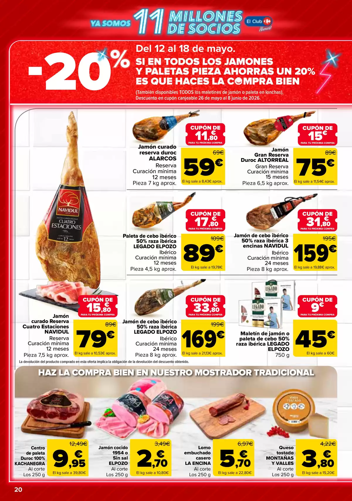 Offres Carrefour Espagne de 12 à 25 mai 2026 50% RETOUR + 2ème. AL -50% - Carrefour - Espagne - 12 mai 2026 – 25 mai 2026 - Page 20