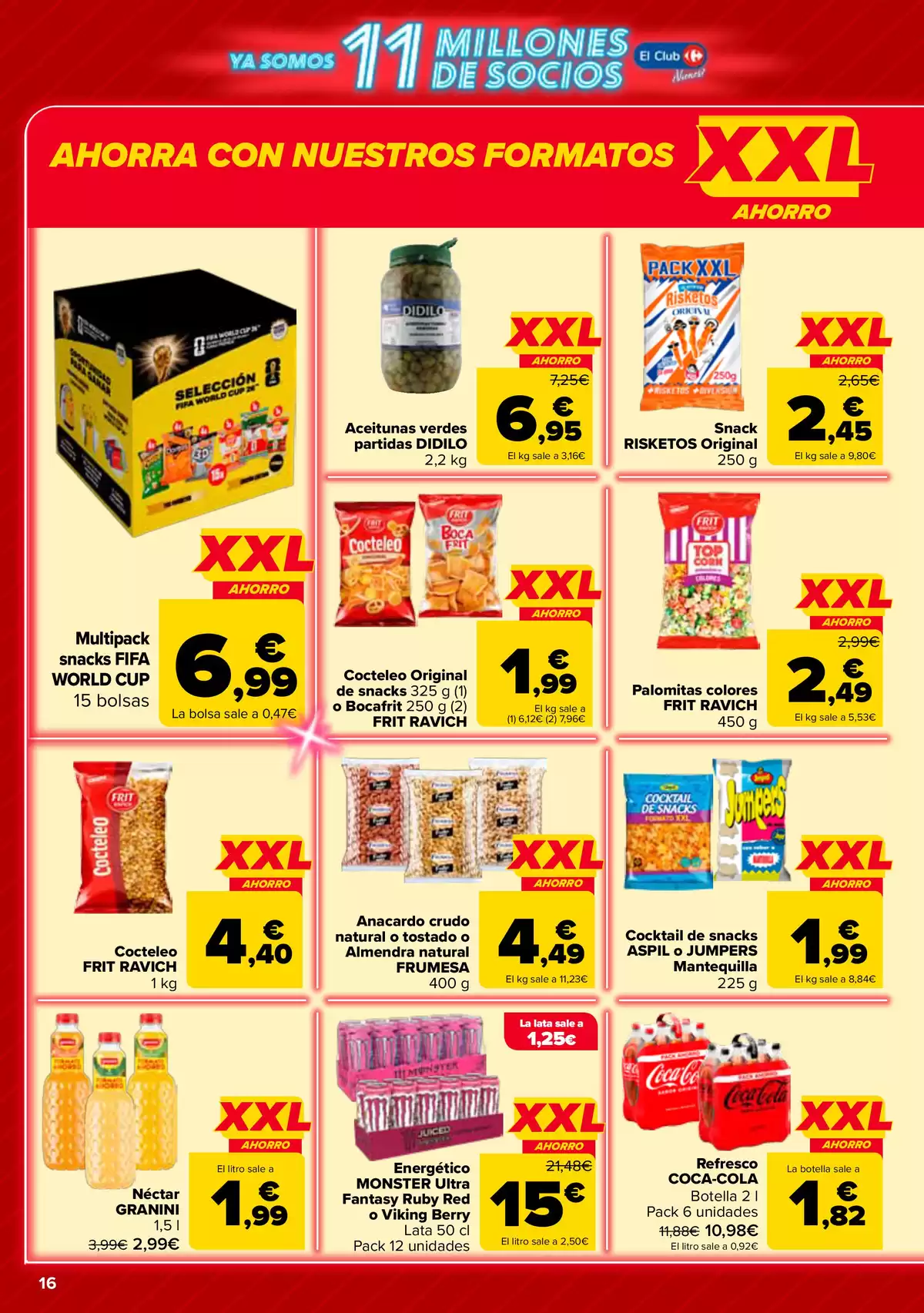 Offres Carrefour Espagne de 12 à 25 mai 2026 50% RETOUR + 2ème. AL -50% - Carrefour - Espagne - 12 mai 2026 – 25 mai 2026 - Page 16