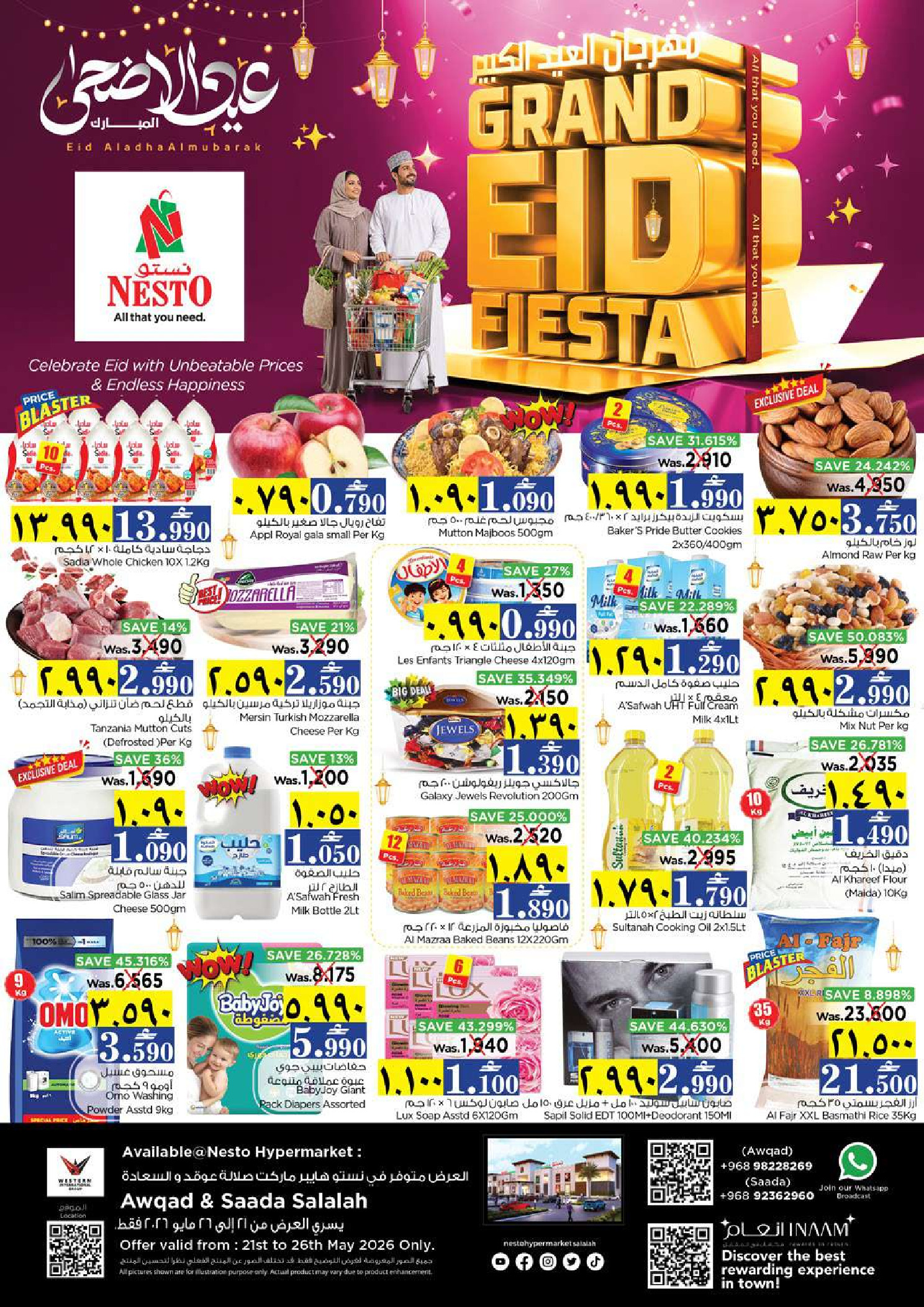 Nesto offers in Salalah from 21 to 26 May 2026 Grand Eid Festival - Page 1
