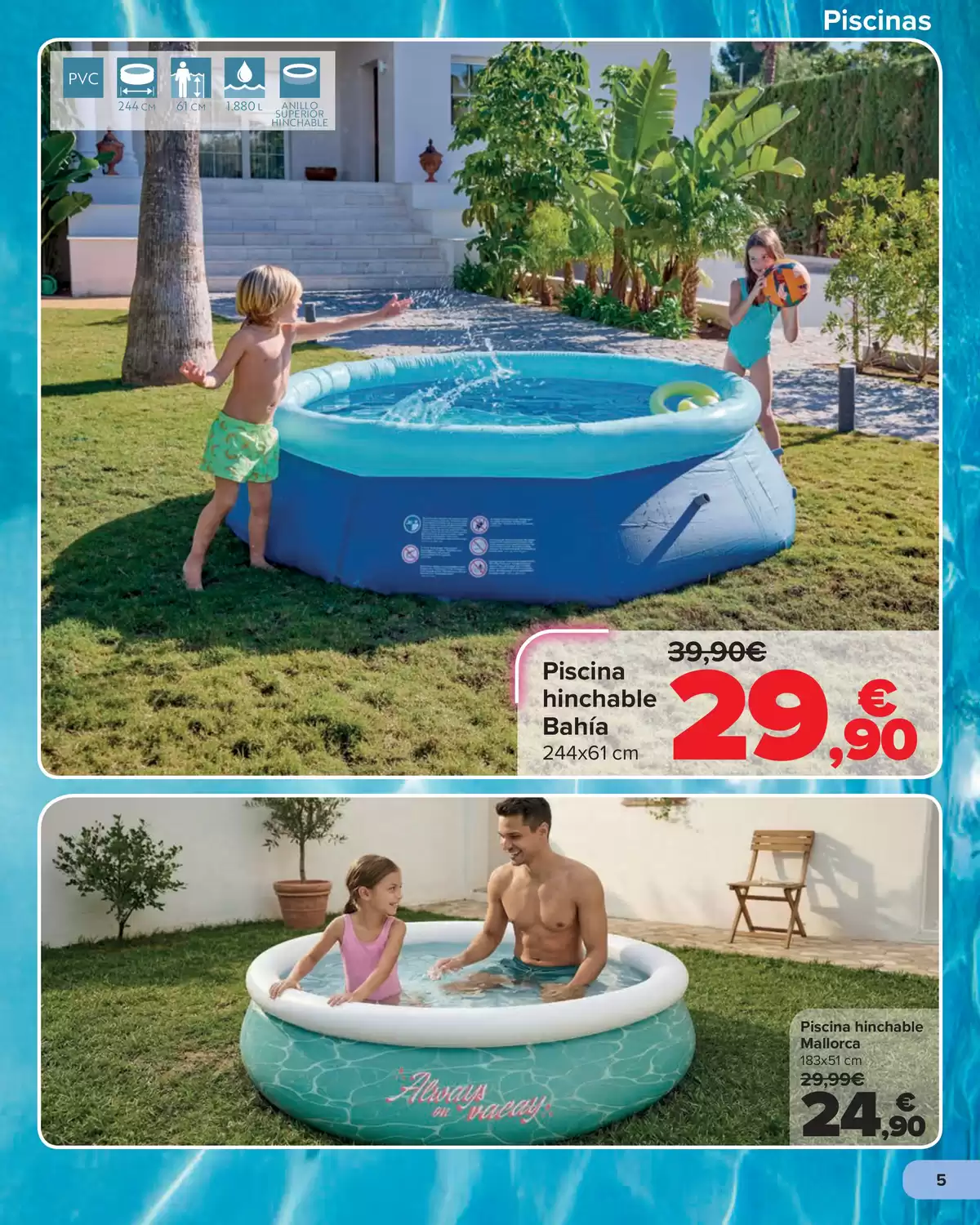 Ofertas de Carrefour España de 15 mayo a 18 junio 2026 Ofertas PISCINAS - Carrefour - España - 15 mayo 2026 – 18 junio 2026 - Página 5