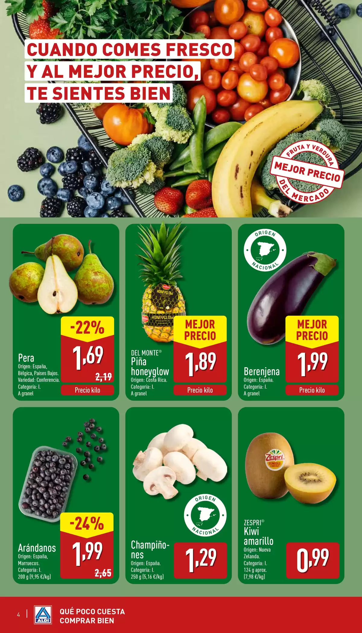 Offres ALDI Espagne de 20 à 24 mai 2026 Quel peu que Costa Acheter bé - ALDI - Espagne - 20 mai 2026 – 24 mai 2026 - Page 4